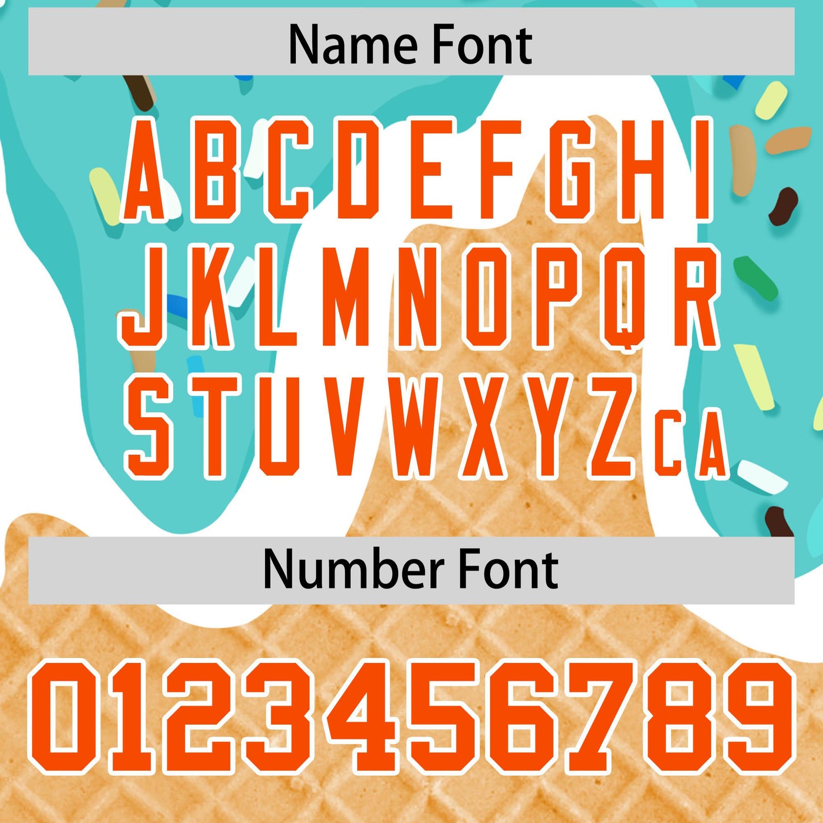 Custom Bright Green Ice Cream Cone Graffiti Pattern Fashion Authentic Baseball Jersey