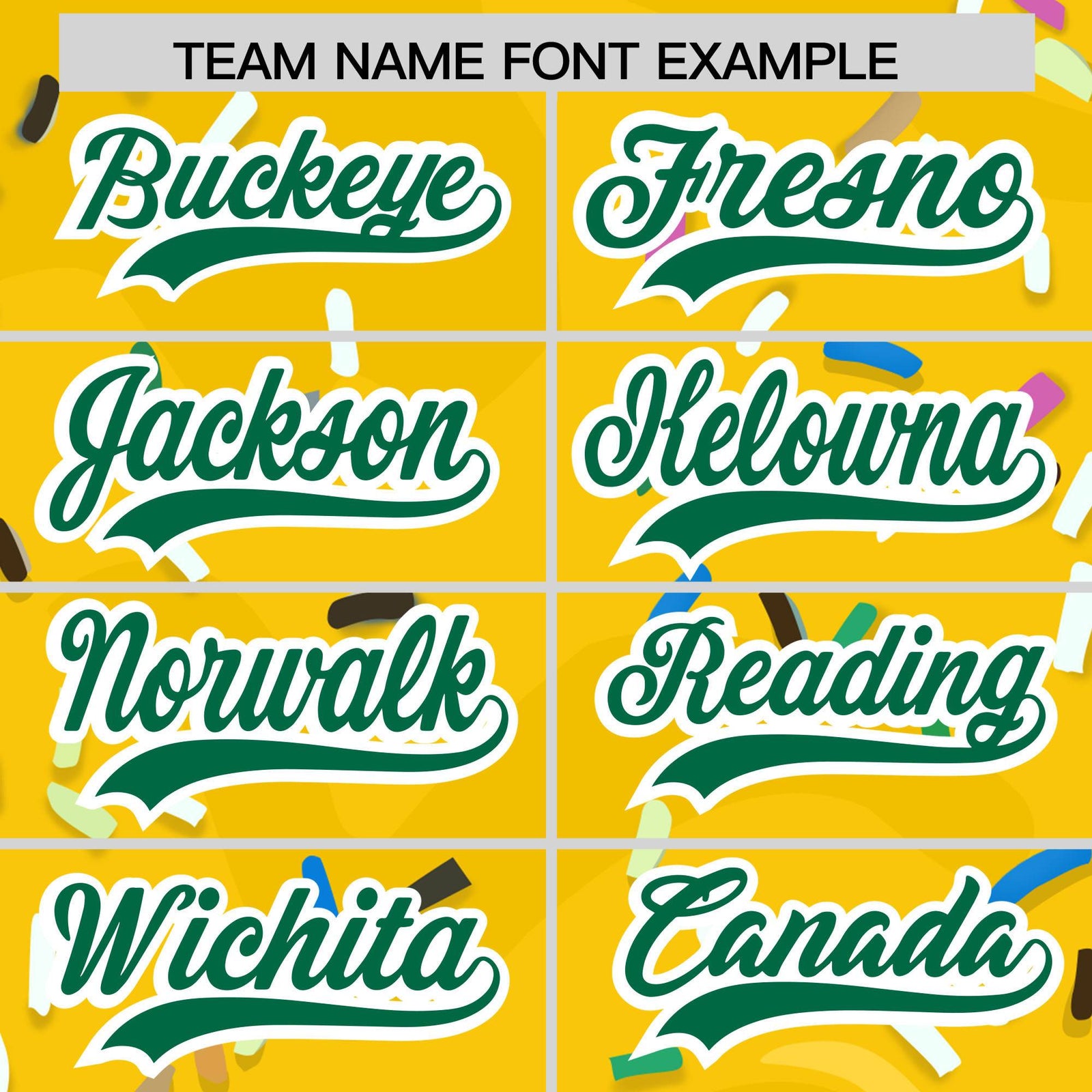 Custom Gold Ice Cream Cone Graffiti Pattern Fashion Authentic Baseball Jersey