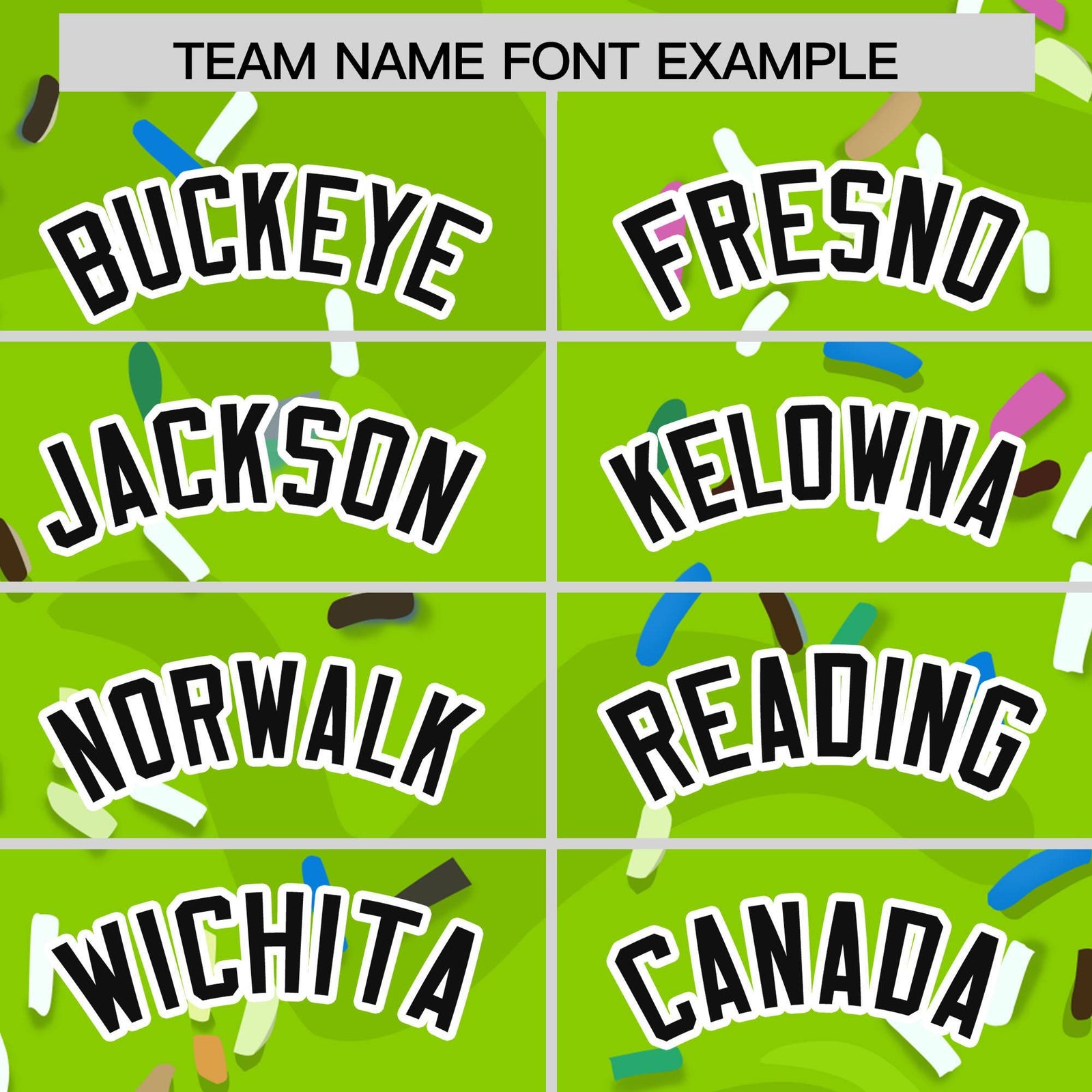 Custom Neon Green Ice Cream Cone Graffiti Pattern Fashion Authentic Baseball Jersey