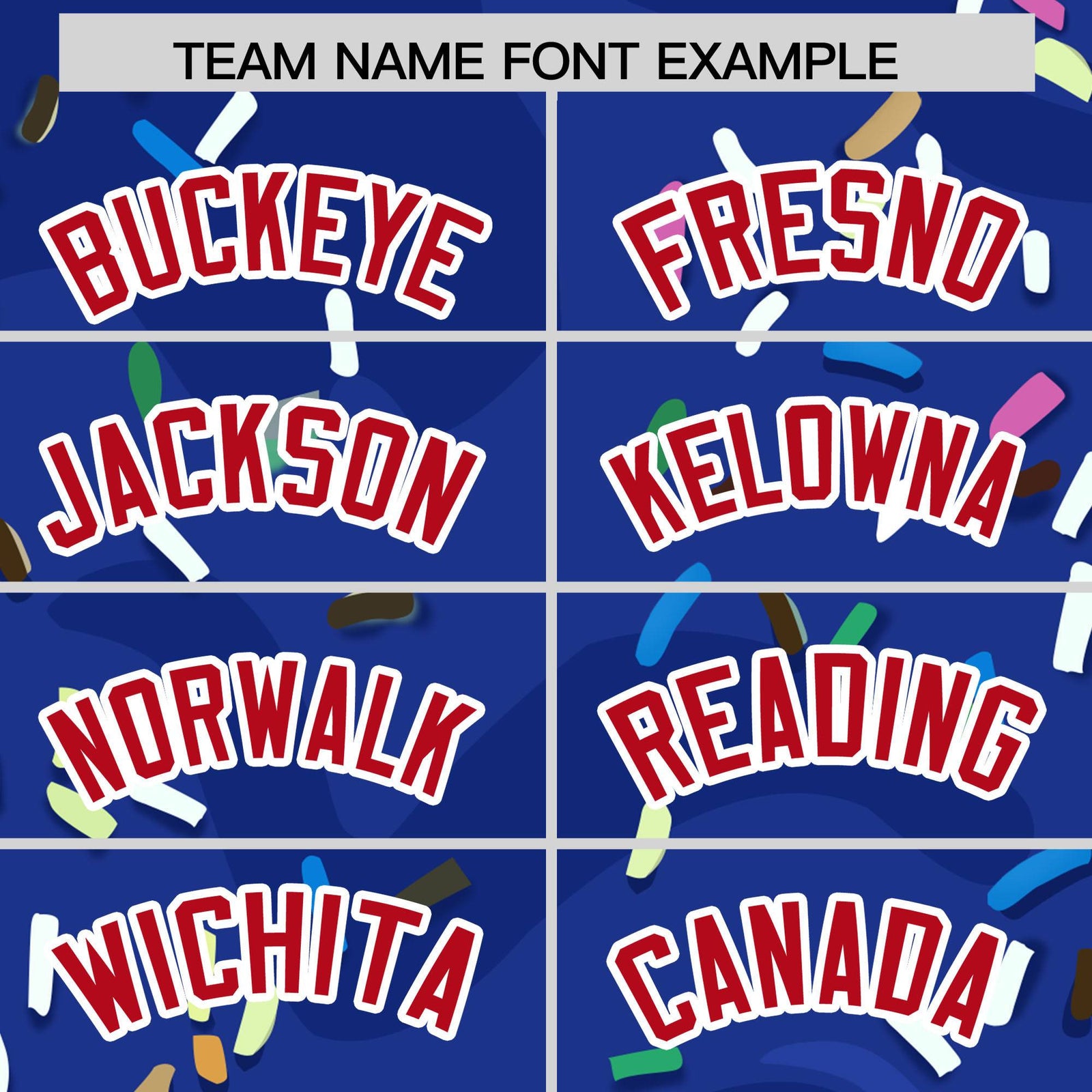 Custom Royal Ice Cream Cone Graffiti Pattern Fashion Authentic Baseball Jersey