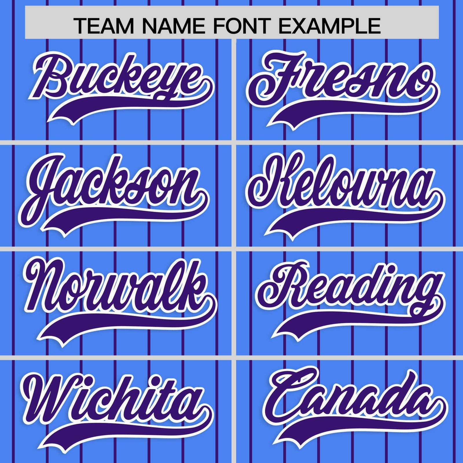 Custom Powder Blue Purple Stripe Fashion Raglan Sleeves Authentic Baseball Jersey
