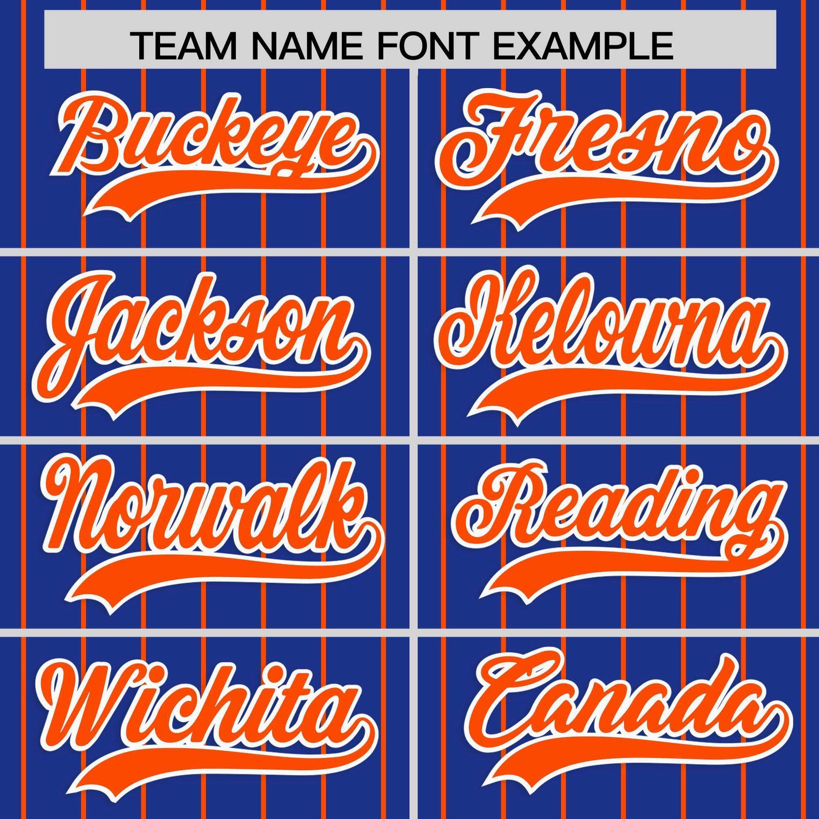 Custom Royal Orange Stripe Fashion Raglan Sleeves Authentic Baseball Jersey