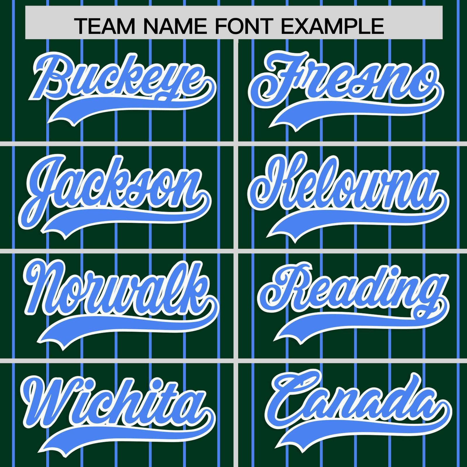 Custom Green Powder Blue Stripe Fashion Raglan Sleeves Authentic Baseball Jersey