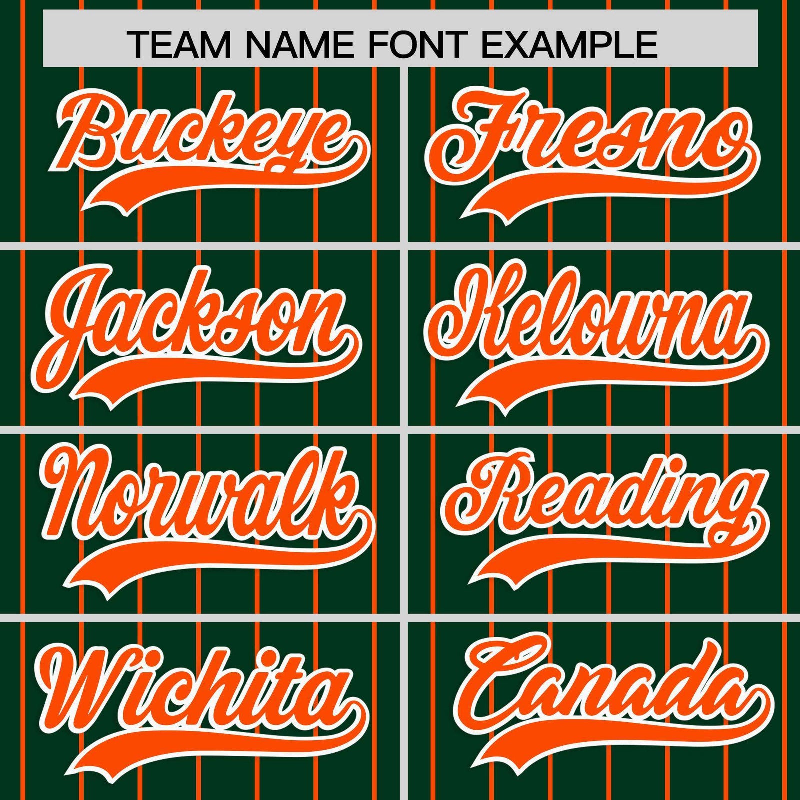 Custom Green Orange Stripe Fashion Raglan Sleeves Authentic Baseball Jersey