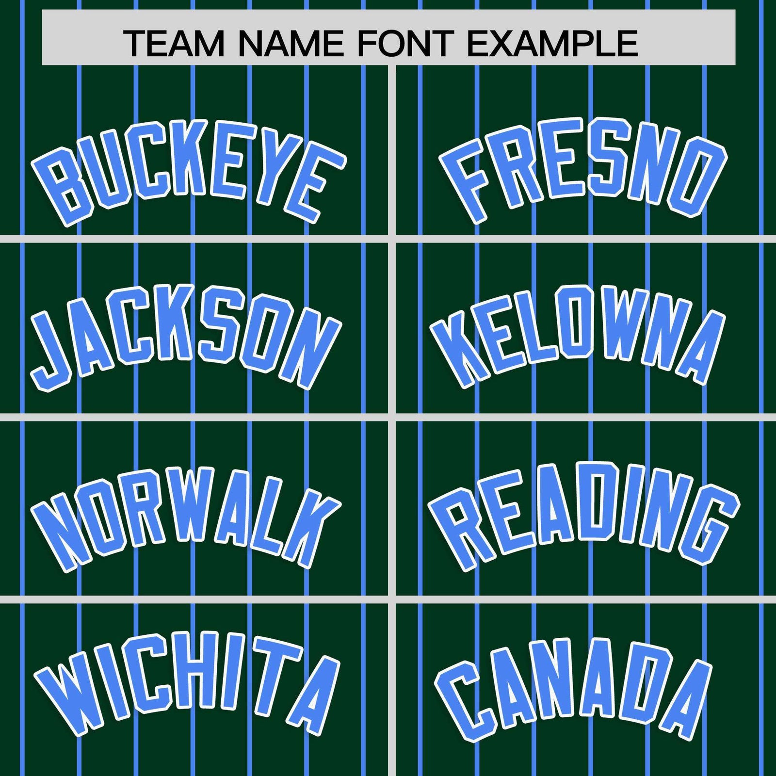 Custom Green Powder Blue Stripe Fashion Raglan Sleeves Authentic Baseball Jersey