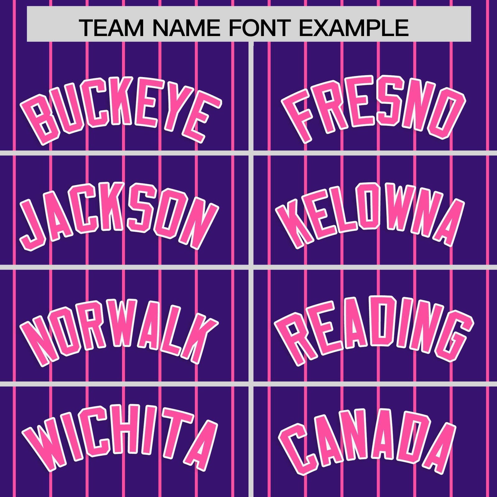 Custom Purple Pink Stripe Fashion Raglan Sleeves Authentic Baseball Jersey