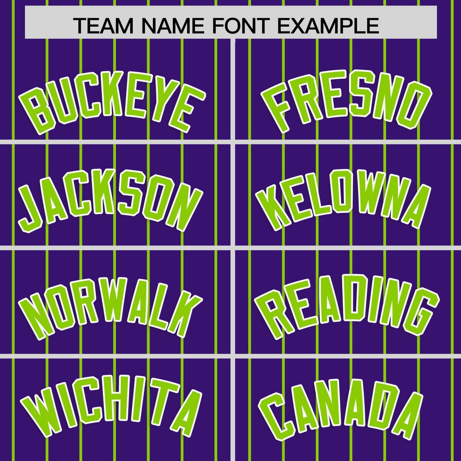 Custom Purple Neon Green Stripe Fashion Raglan Sleeves Authentic Baseball Jersey