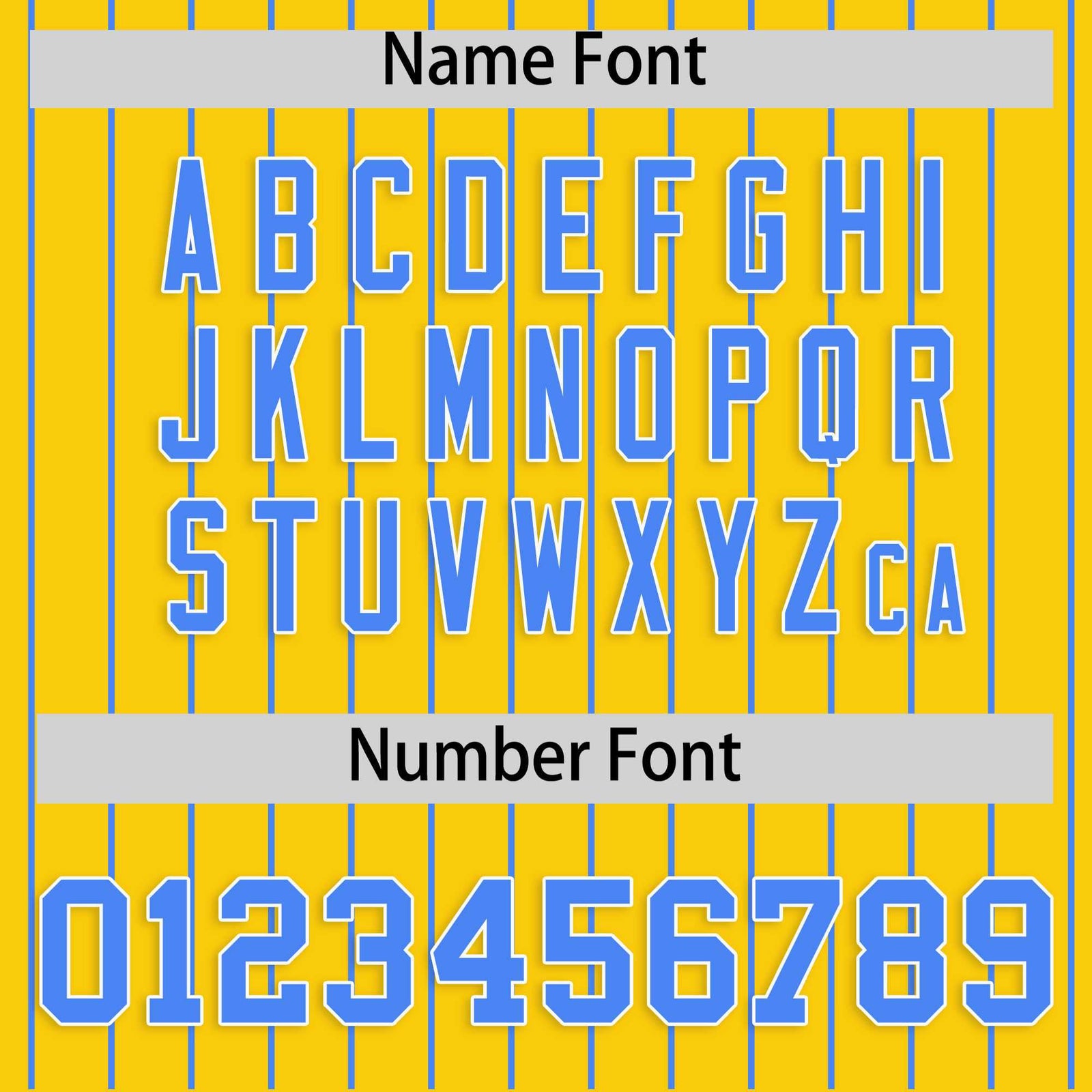 Custom Gold Powder Blue Stripe Fashion Raglan Sleeves Authentic Baseball Jersey