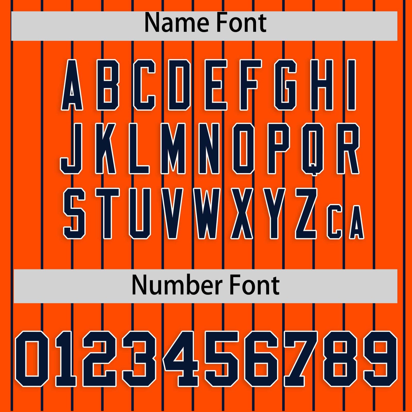 Custom Orange Navy Stripe Fashion Raglan Sleeves Authentic Baseball Jersey