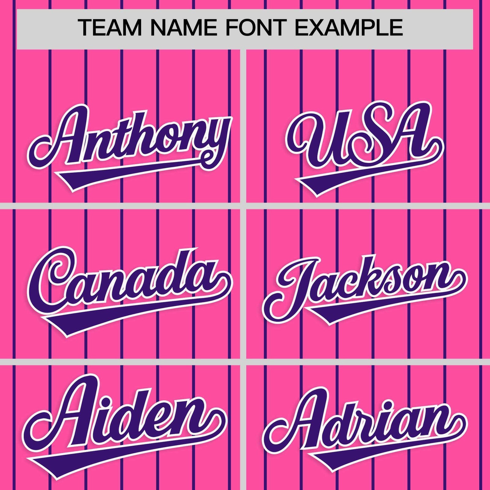 Custom Pink Purple Stripe Fashion Raglan Sleeves Authentic Baseball Jersey