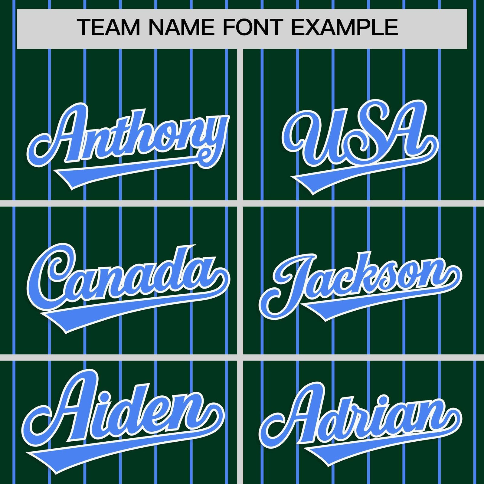 Custom Green Powder Blue Stripe Fashion Raglan Sleeves Authentic Baseball Jersey