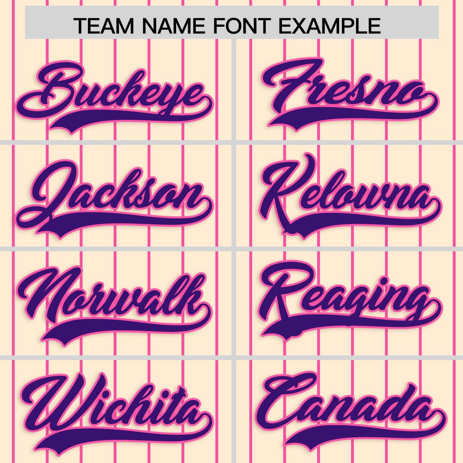 Custom Cream Pink Stripe Fashion Raglan Sleeves Authentic Baseball Jersey