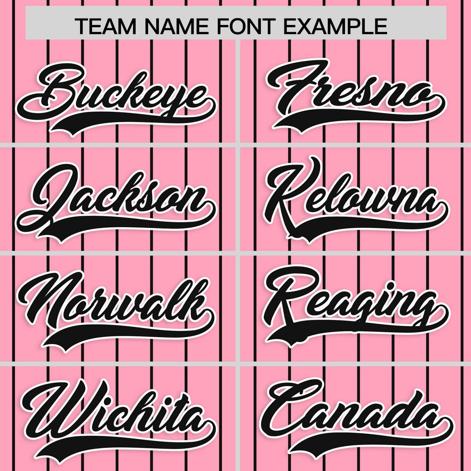Custom Light Pink Black Stripe Fashion Raglan Sleeves Authentic Baseball Jersey