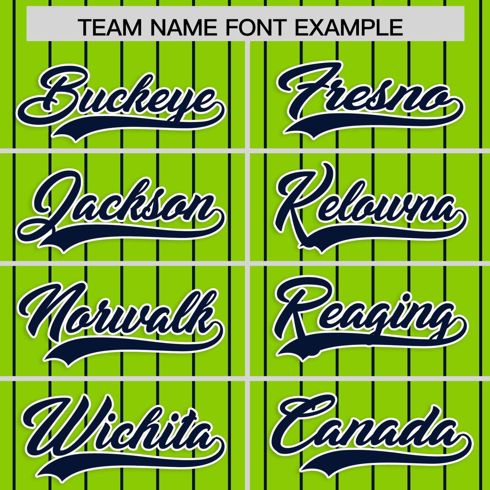 Custom Neon Green Navy Stripe Fashion Raglan Sleeves Authentic Baseball Jersey