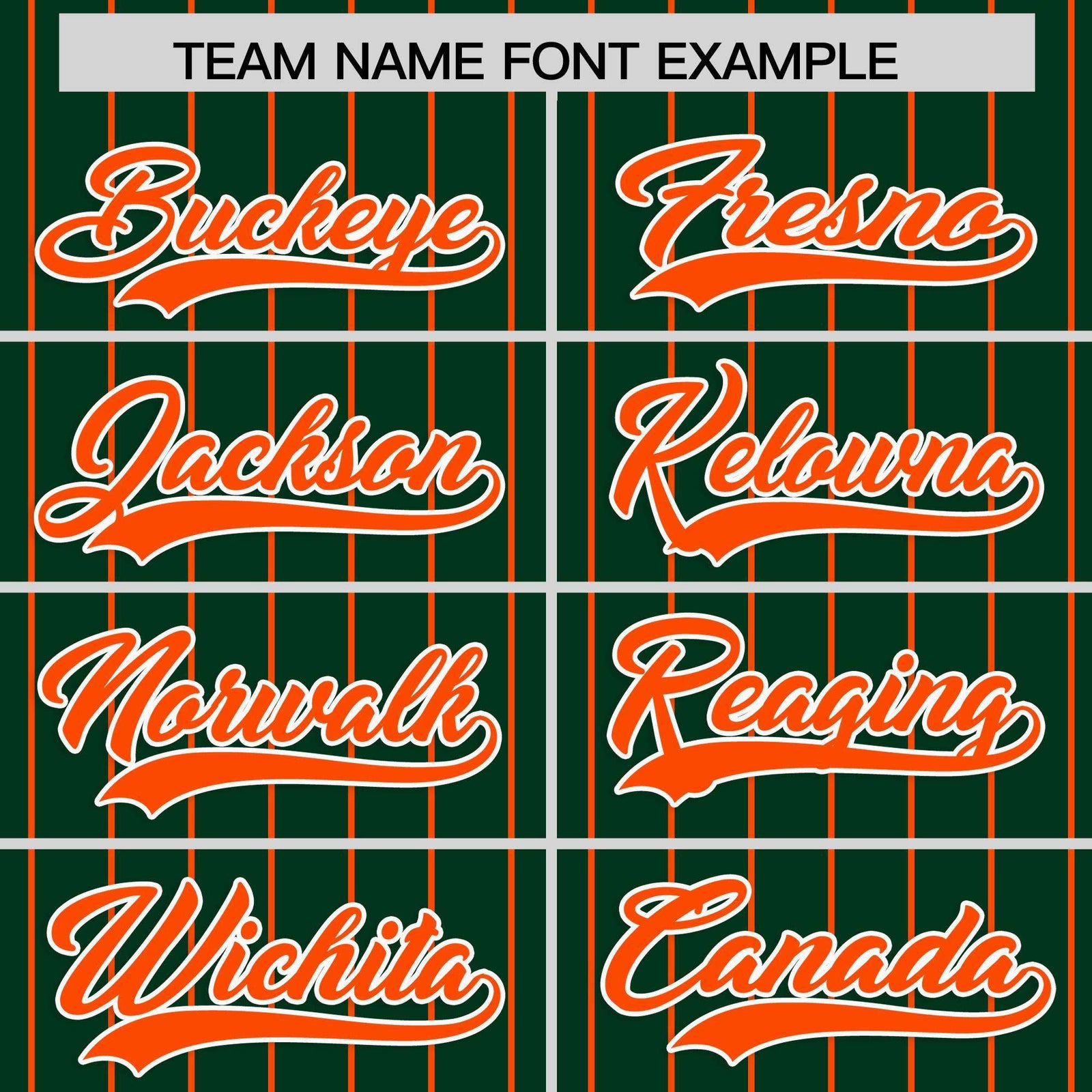 Custom Green Orange Stripe Fashion Raglan Sleeves Authentic Baseball Jersey