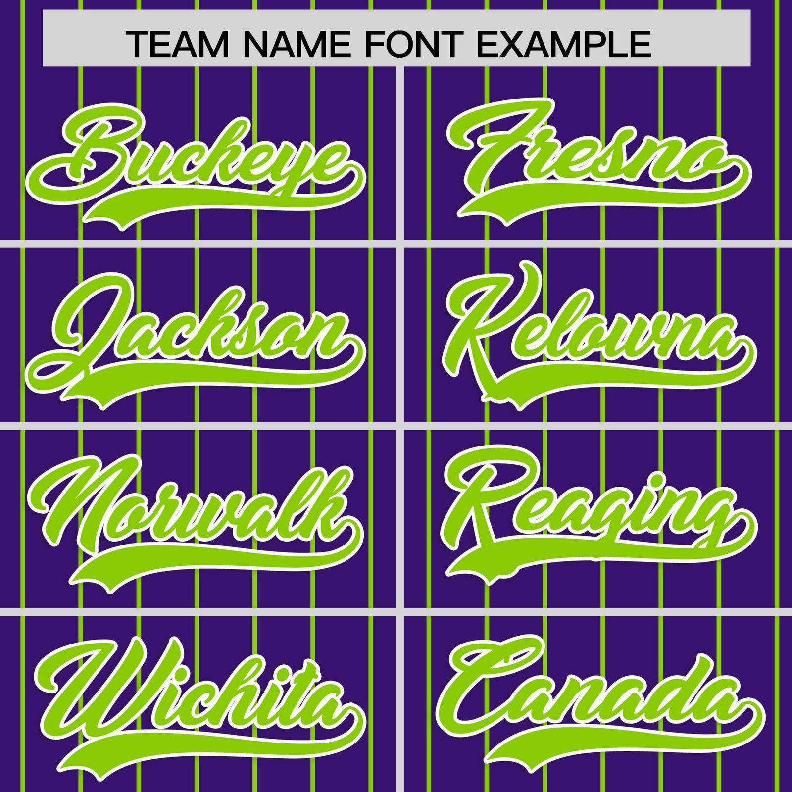 Custom Purple Neon Green Stripe Fashion Raglan Sleeves Authentic Baseball Jersey