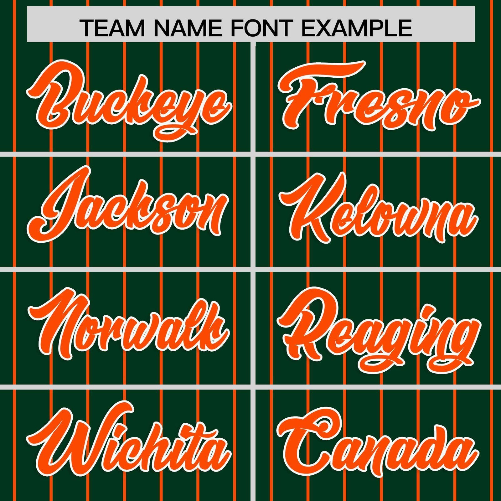 Custom Green Orange Stripe Fashion Raglan Sleeves Authentic Baseball Jersey