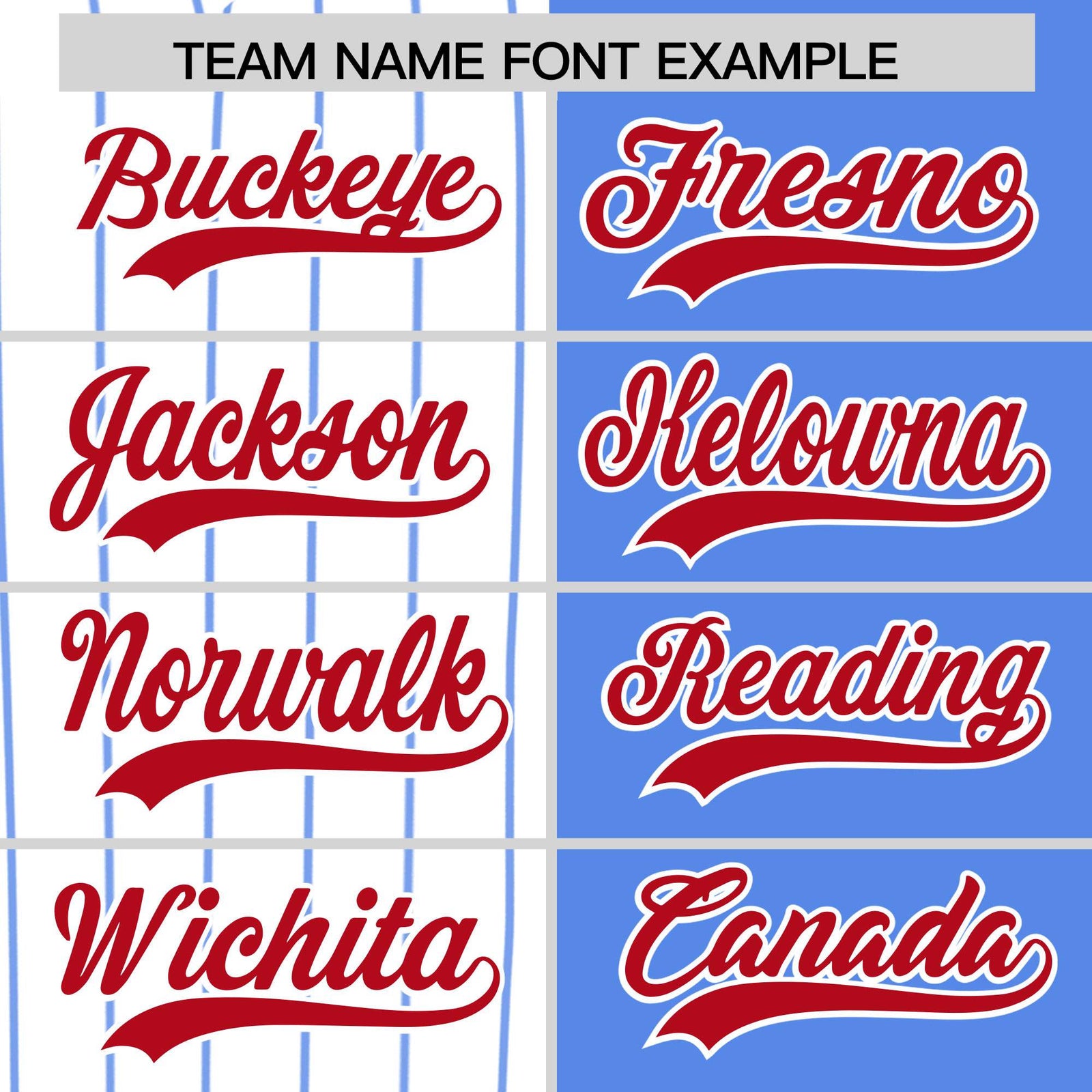 Custom White Powder Blue and Red Pinstripe Personalized Raglan Sleeves Authentic Baseball Jersey