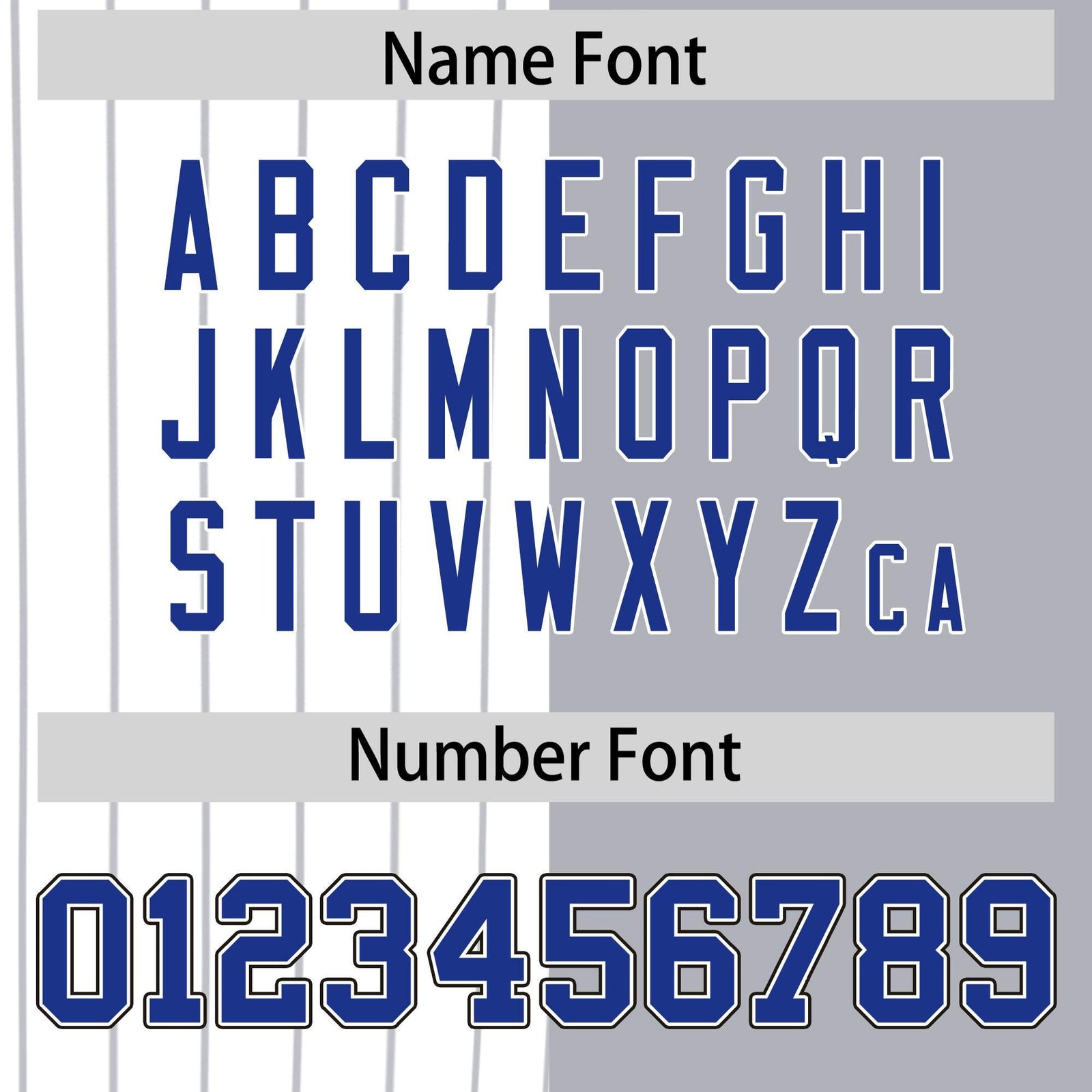 Custom White Gray and Royal Pinstripe Personalized Raglan Sleeves Authentic Baseball Jersey