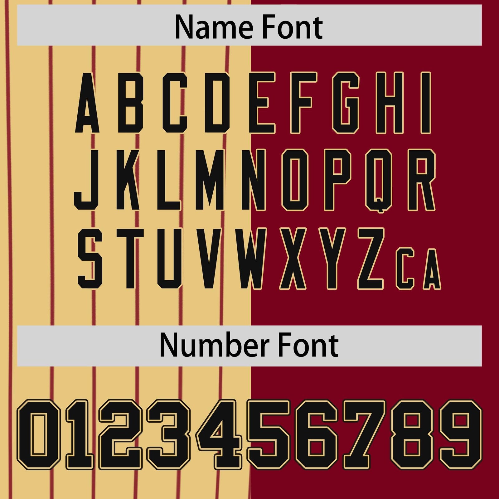 Custom Khaki Crimson and Black Pinstripe Personalized Raglan Sleeves Authentic Baseball Jersey