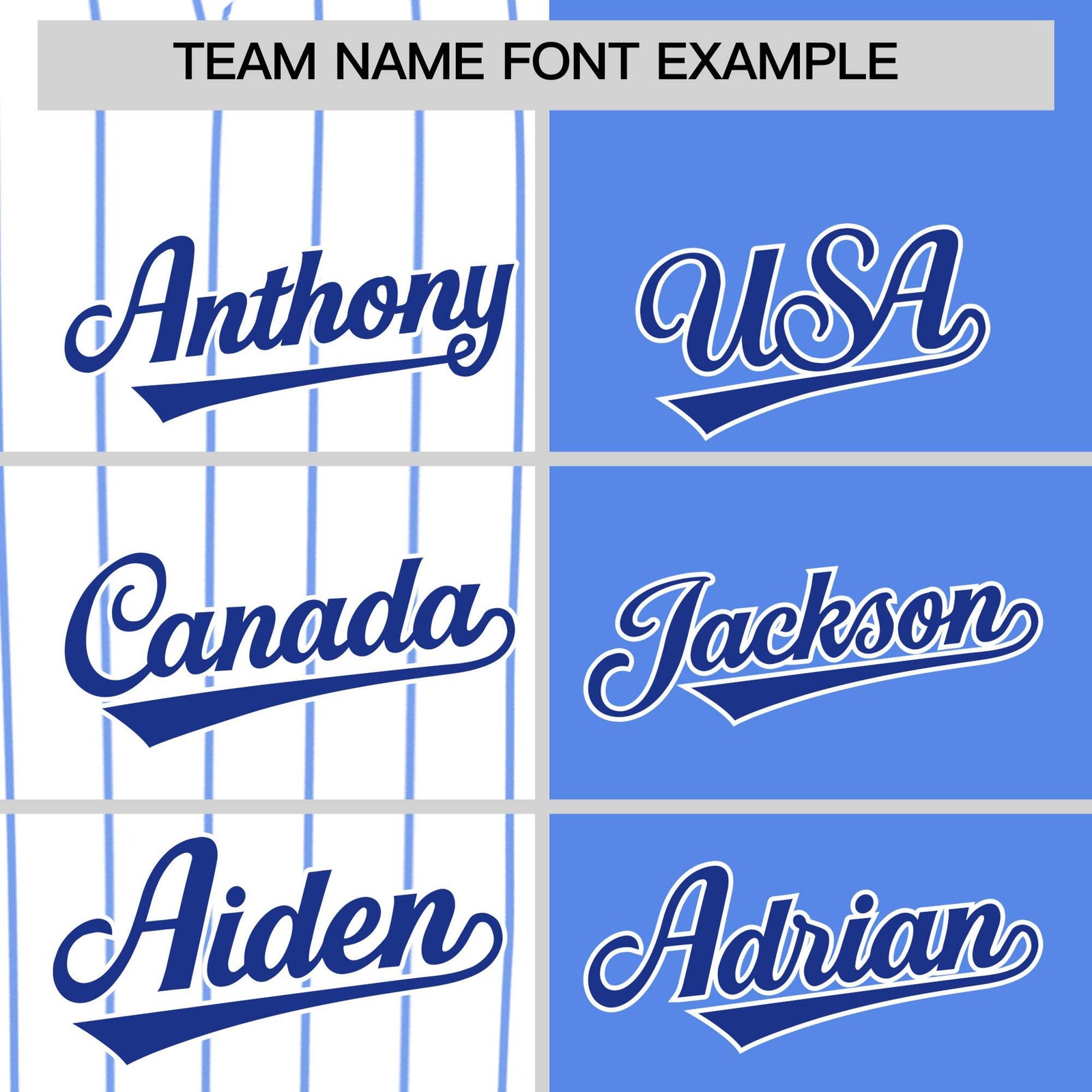 Custom White Powder Blue and Royal Pinstripe Personalized Raglan Sleeves Authentic Baseball Jersey
