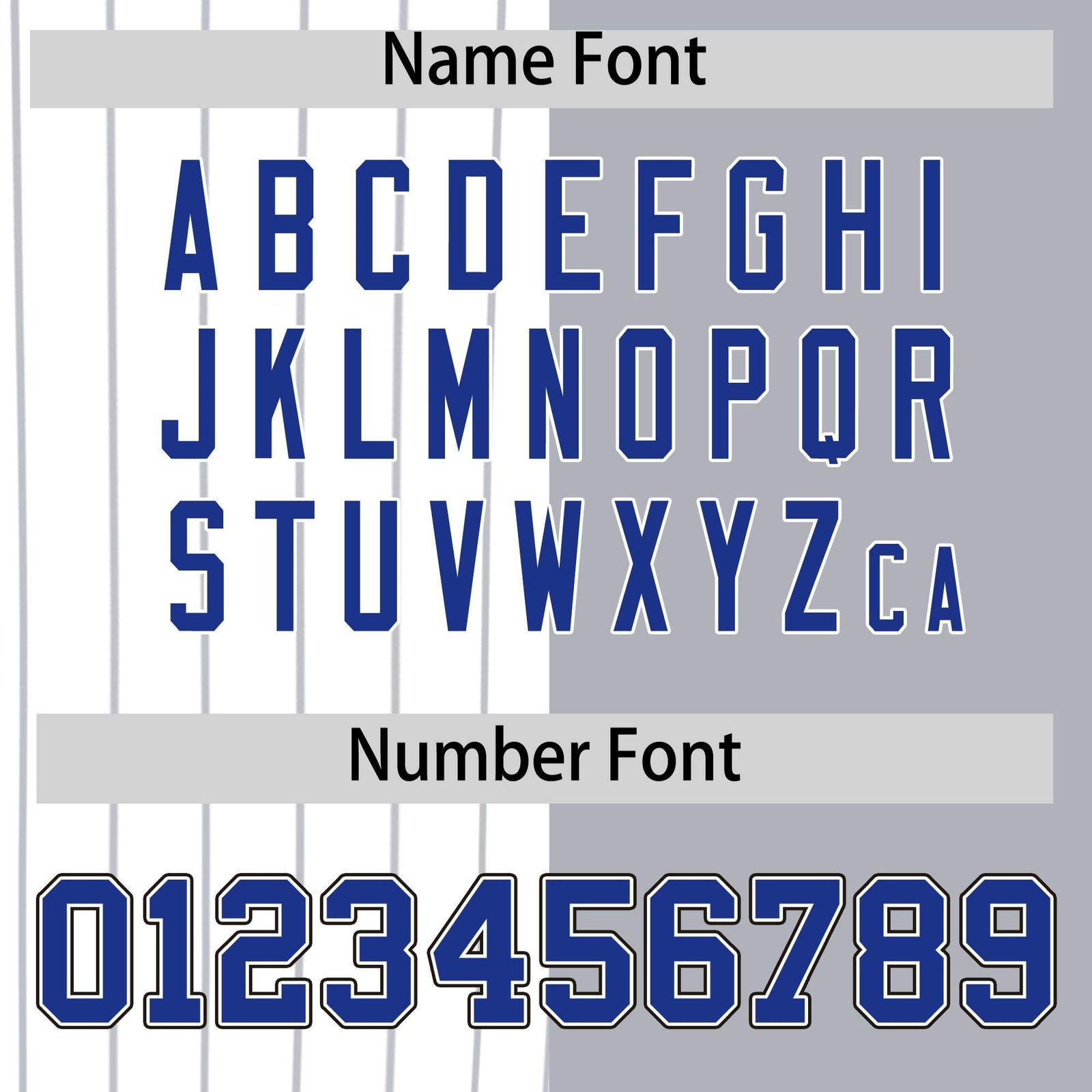 Custom White Gray and Royal Pinstripe Personalized Raglan Sleeves Authentic Baseball Jersey