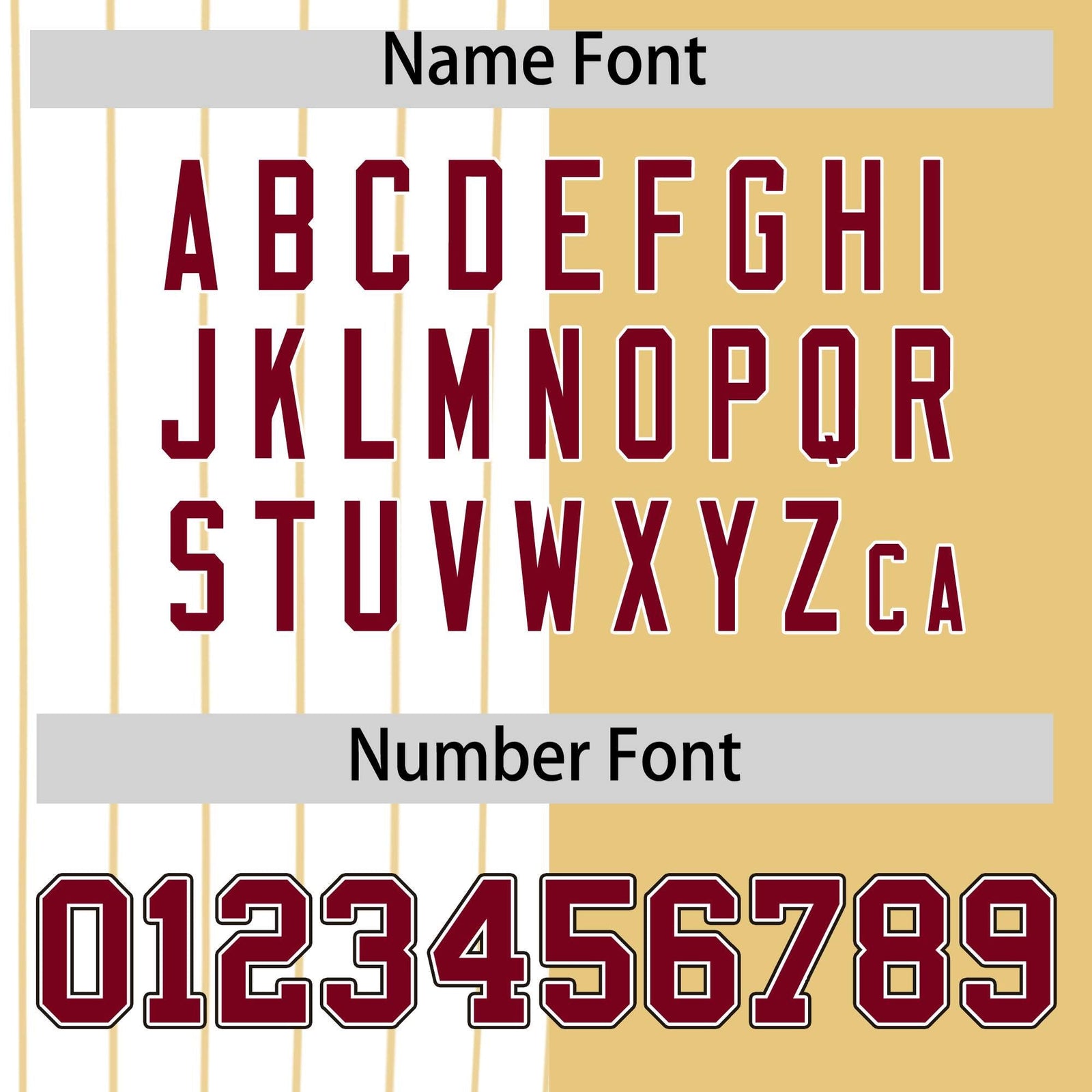 Custom White Khaki and Crimson Pinstripe Personalized Raglan Sleeves Authentic Baseball Jersey