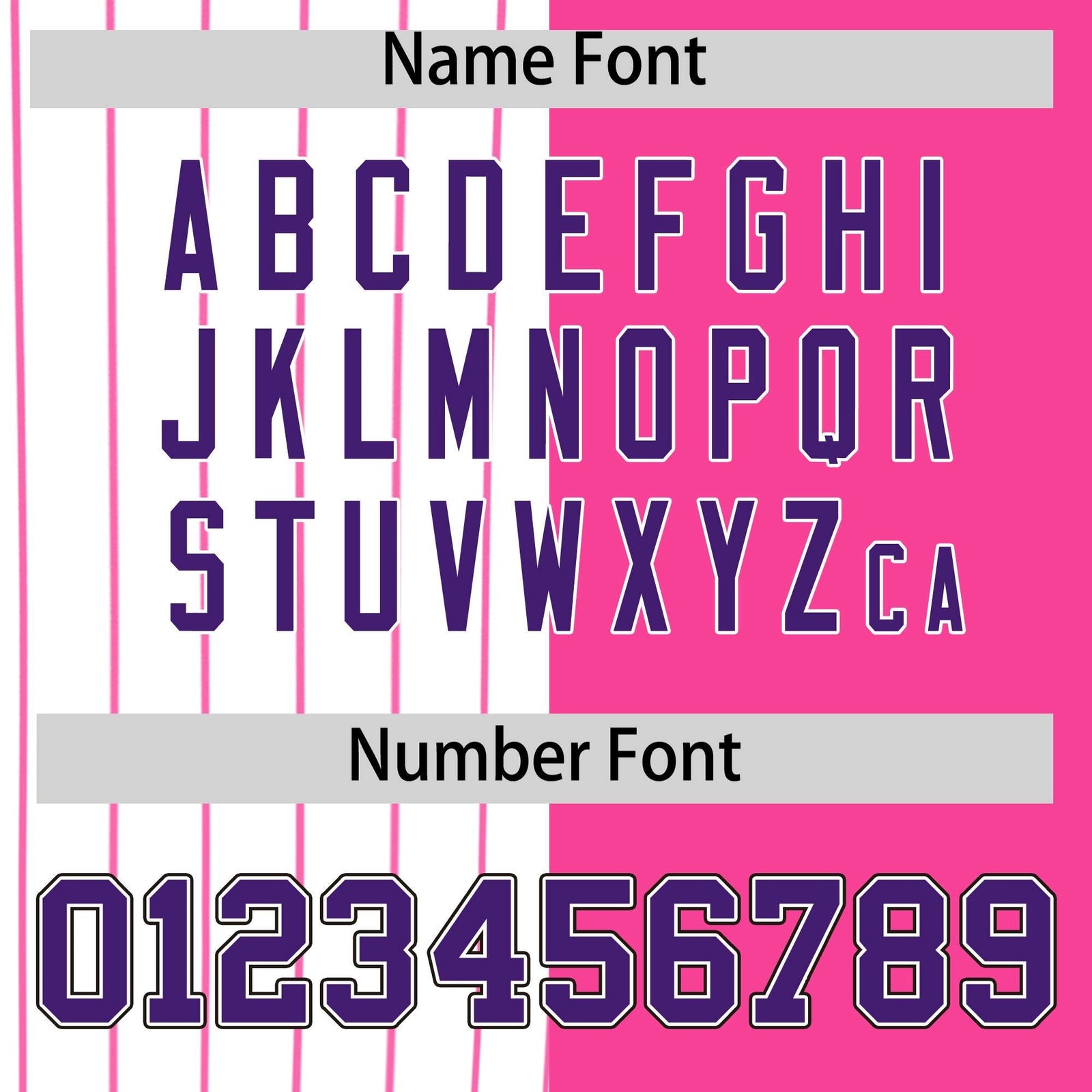 Custom White Pink and Purple Pinstripe Personalized Raglan Sleeves Authentic Baseball Jersey