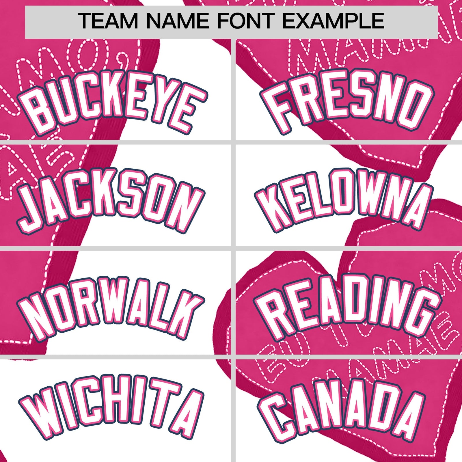 Custom White Pink Mother's Day Style Graffiti Pattern Quick Dry Baseball Jersey| KXKSHOP