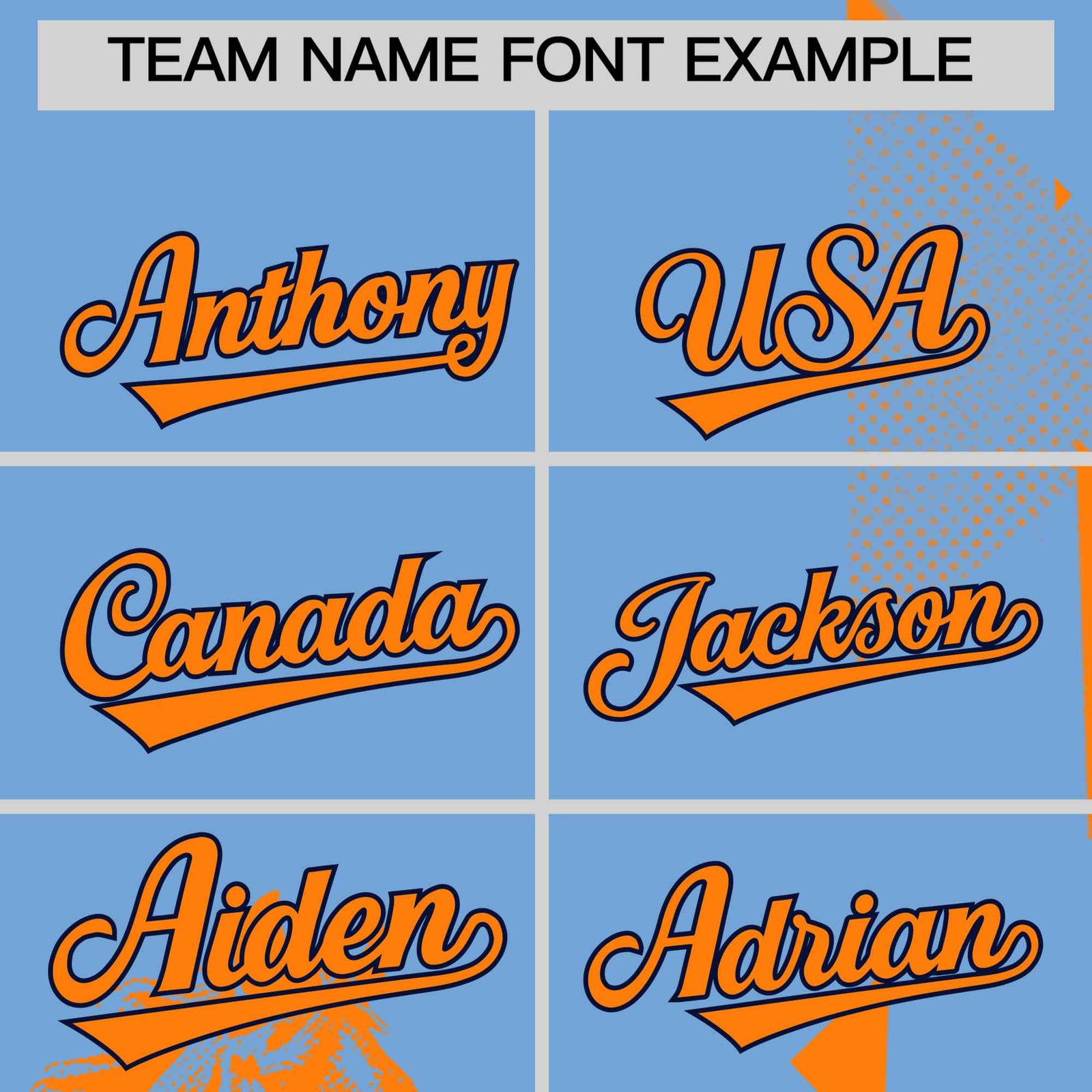 Custom Orange Powder Blue Raptor Series Raglan Sleeves Street Style Baseball Jersey |KXKSHOP