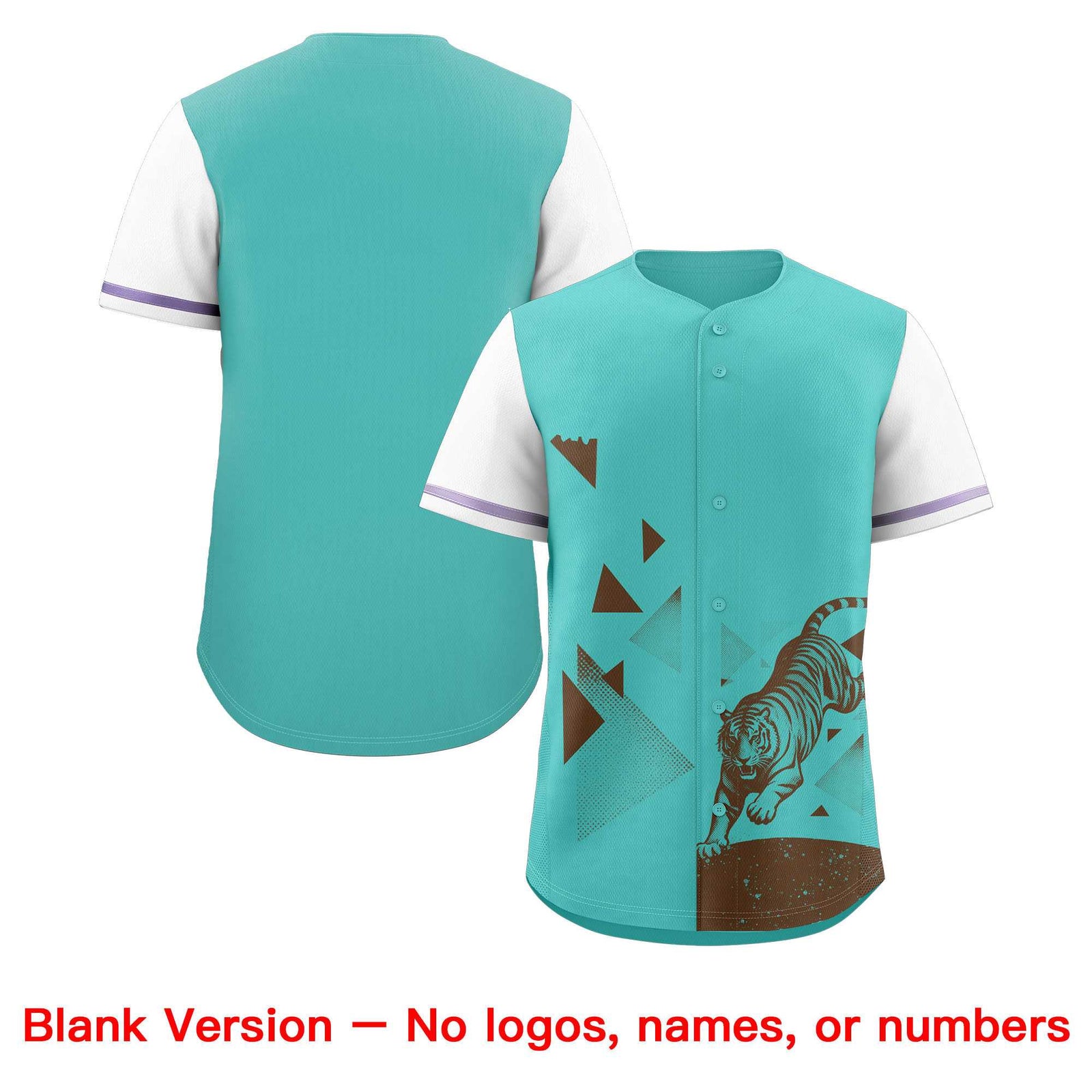Custom White Teal Raptor Series Raglan Sleeves Breathable Baseball Jersey |KXKSHOP