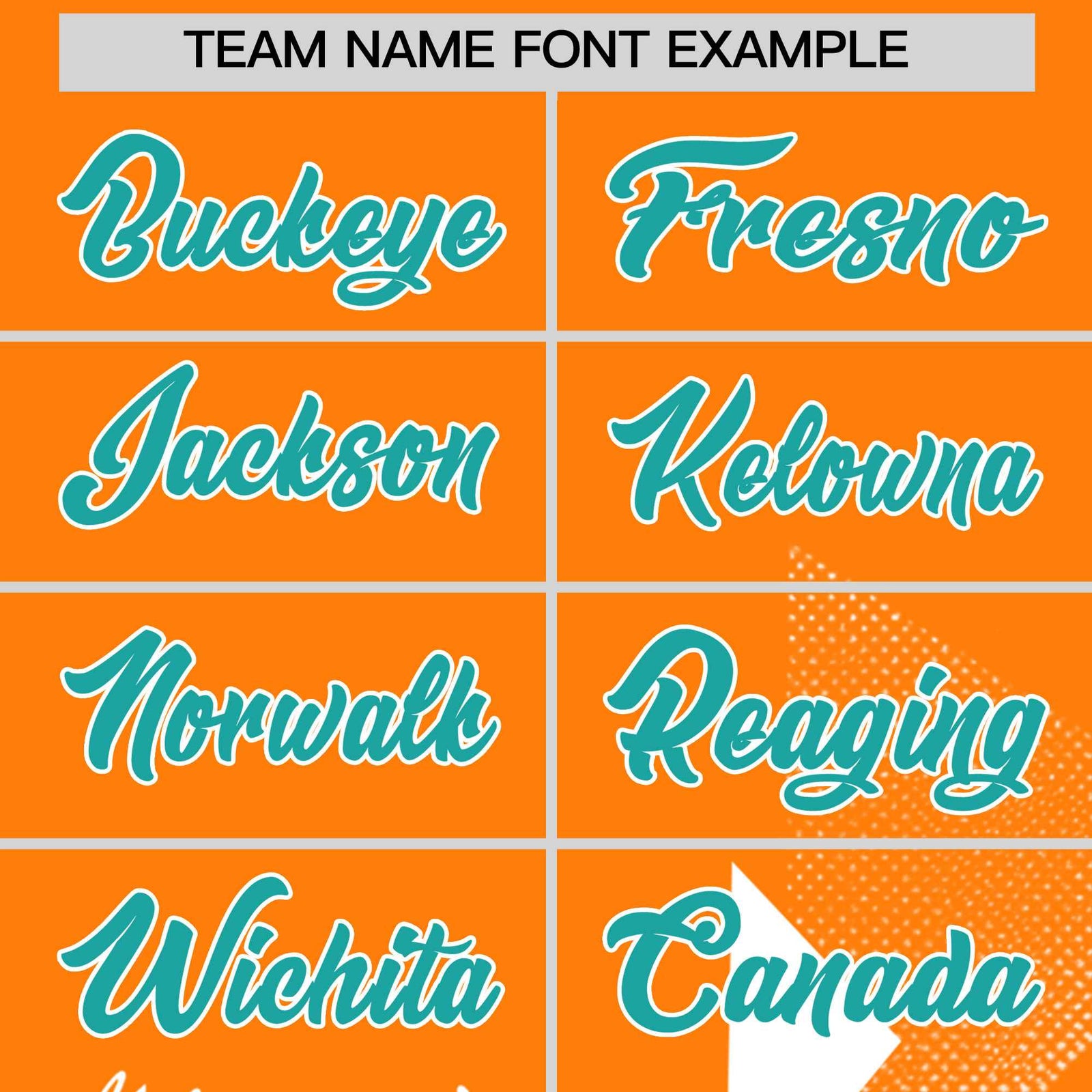 Custom Aqua Orange Raptor Series Raglan Sleeves Breathable Baseball Jersey