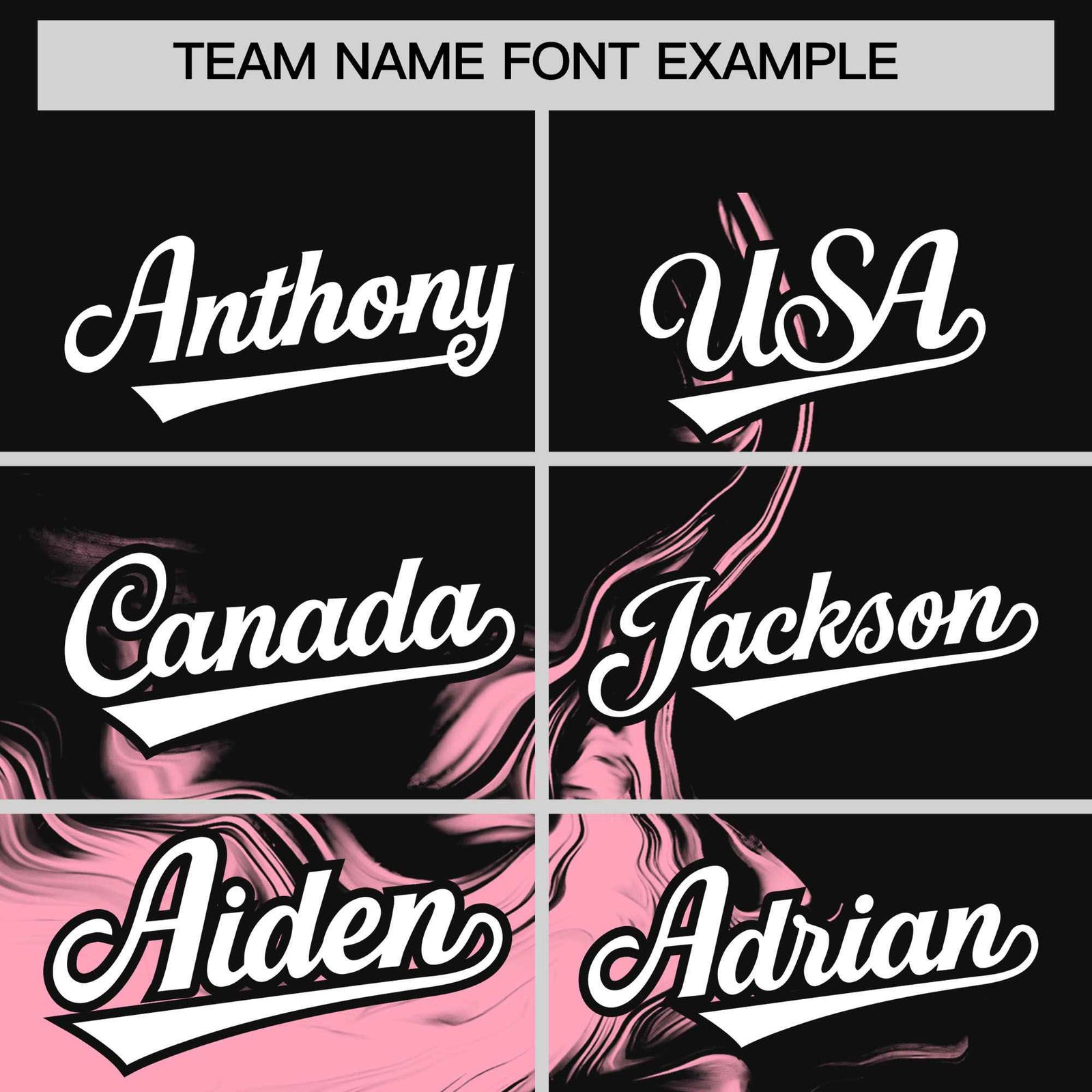 Custom Black Light Pink Personalized Ink Pattern Authentic Baseball Jersey