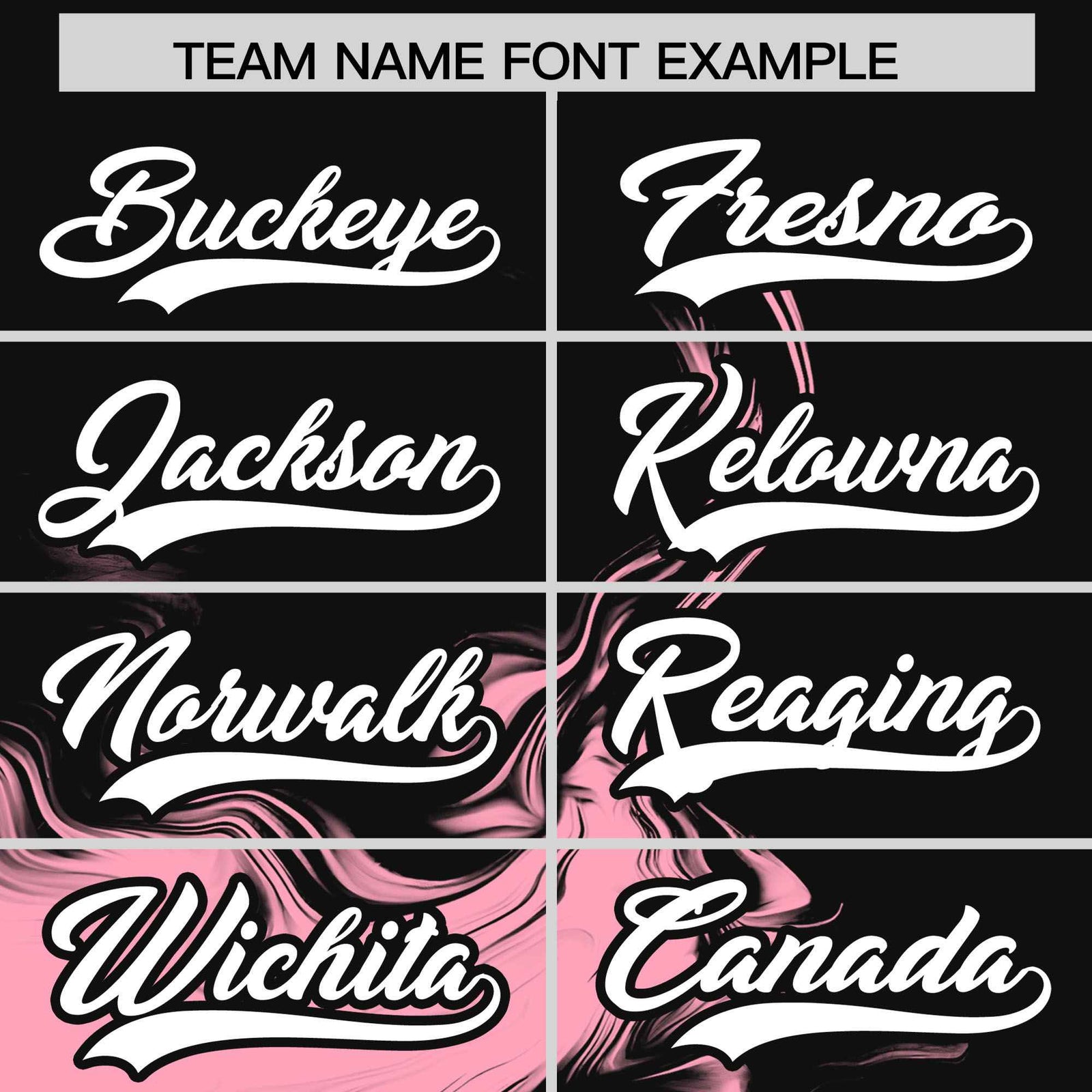 Custom Black Light Pink Personalized Ink Pattern Authentic Baseball Jersey