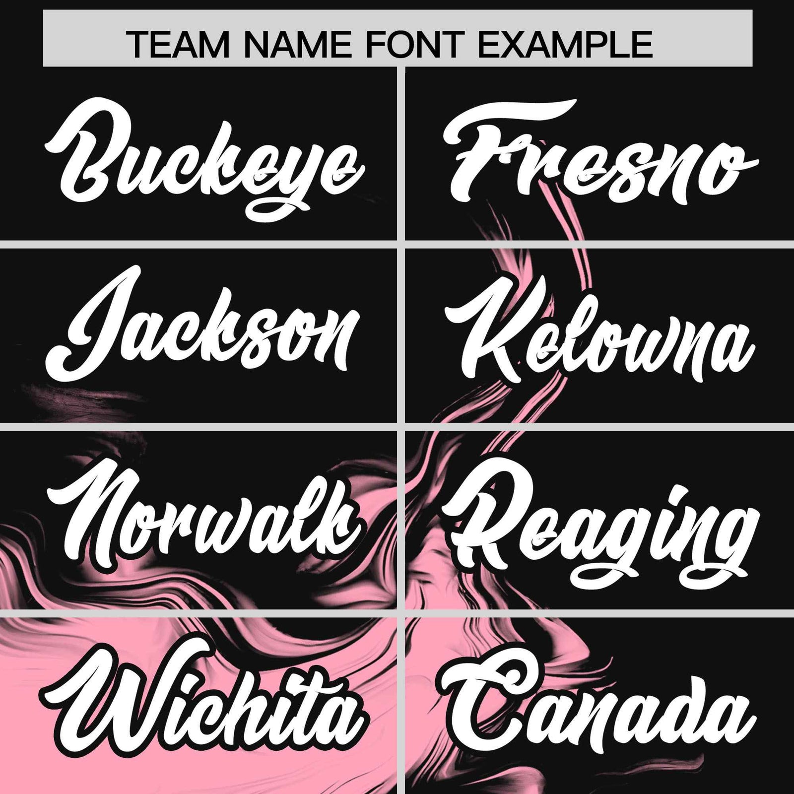 Custom Black Light Pink Personalized Ink Pattern Authentic Baseball Jersey
