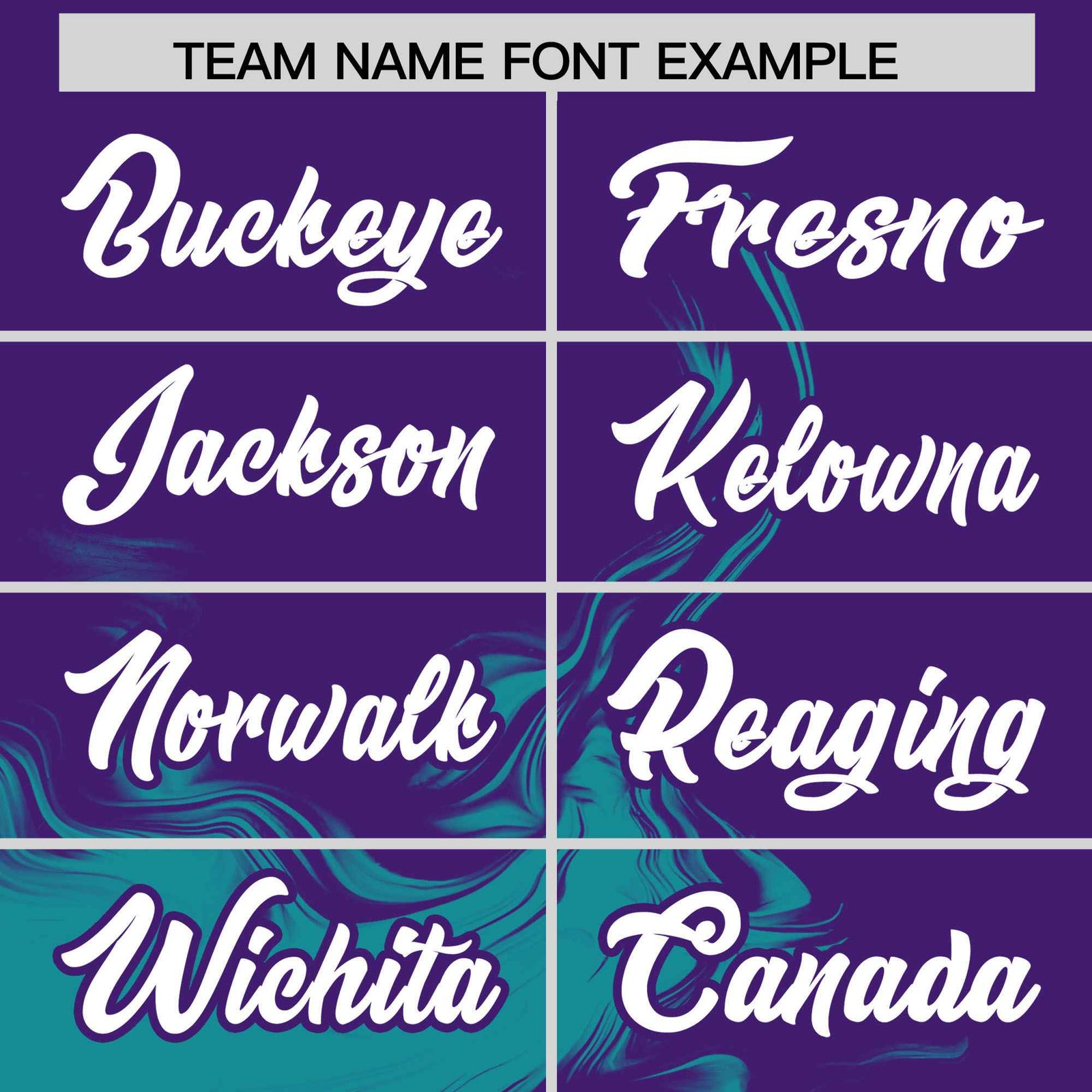 Custom Purple Aqua Personalized Ink Pattern Authentic Baseball Jersey
