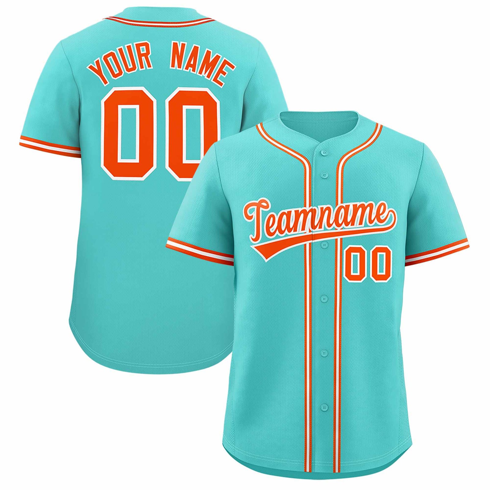 Custom Bright Green Classic Style Authentic Baseball Jersey