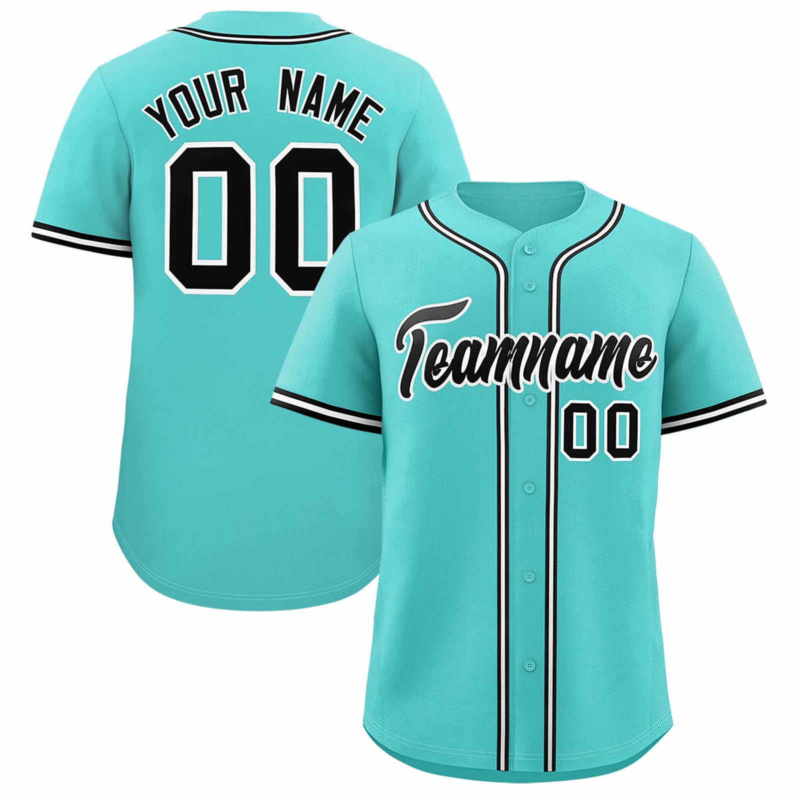 Custom Bright Green Classic Style Authentic Baseball Jersey