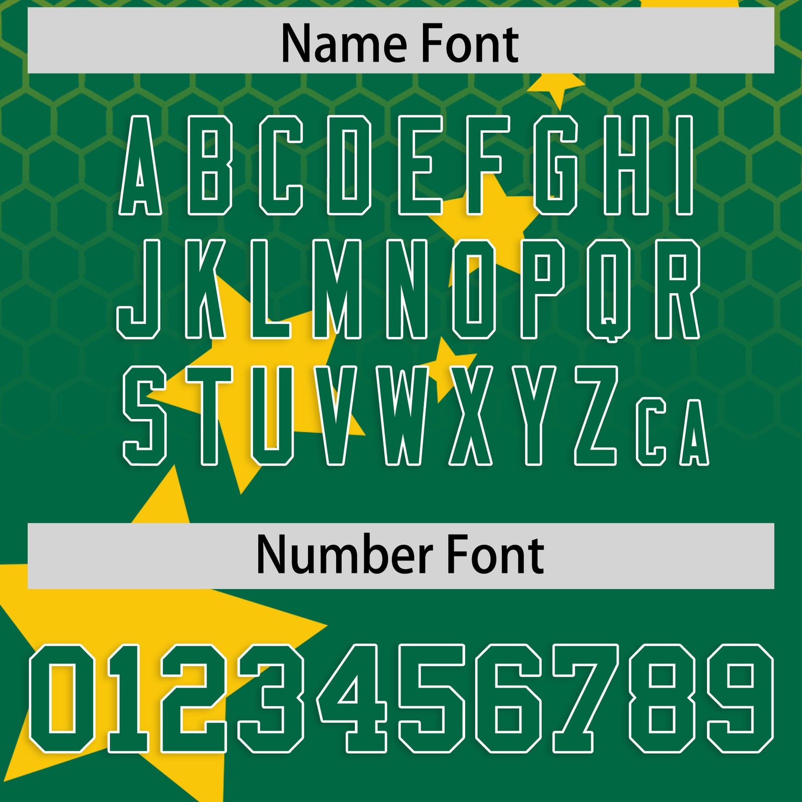 Custom Gold Kelly Green White Rising Stars Series Gradient Fashion Baseball Jersey| KXKSHOP