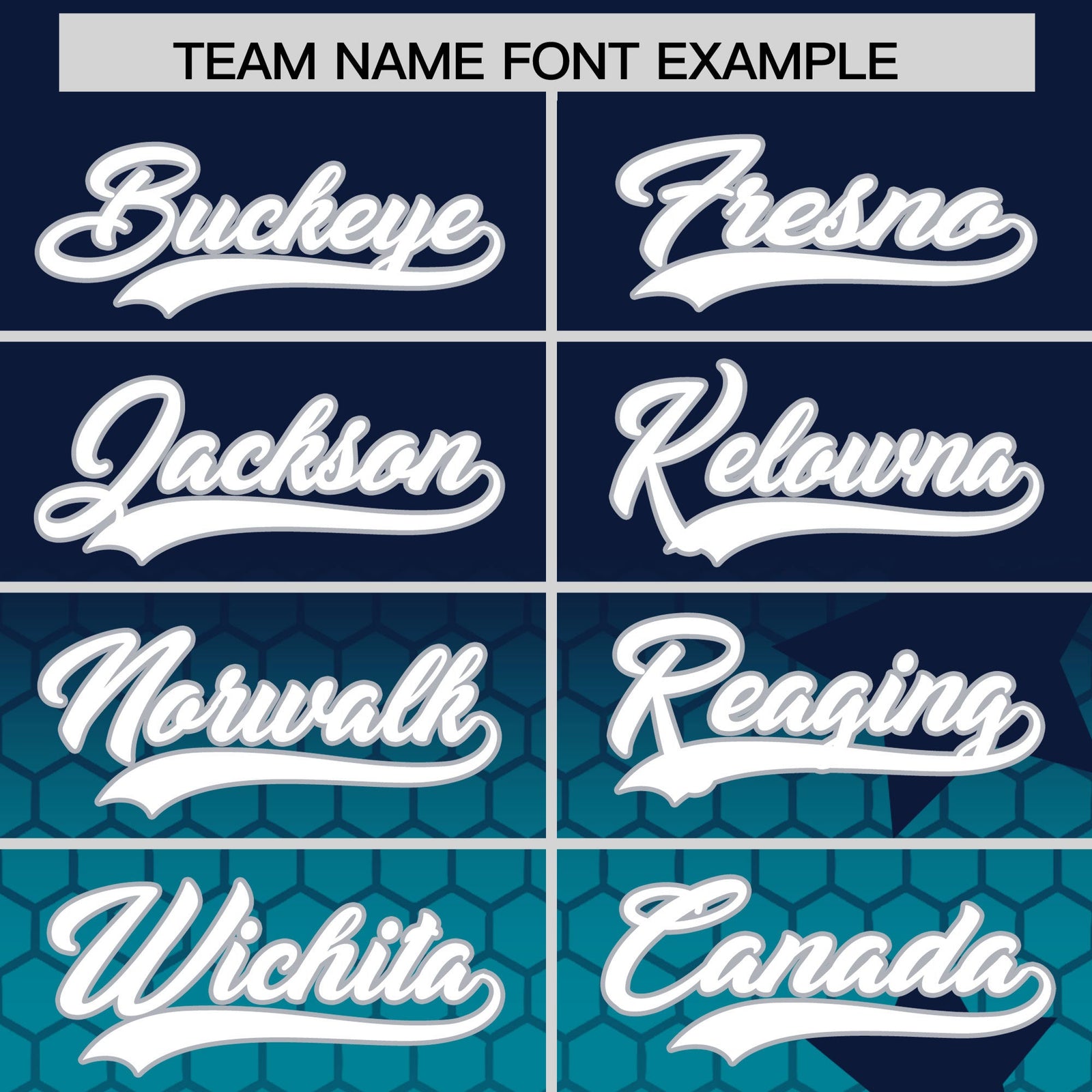 Custom Navy Teal White Rising Stars Series Gradient Fashion Baseball Jersey| KXKSHOP