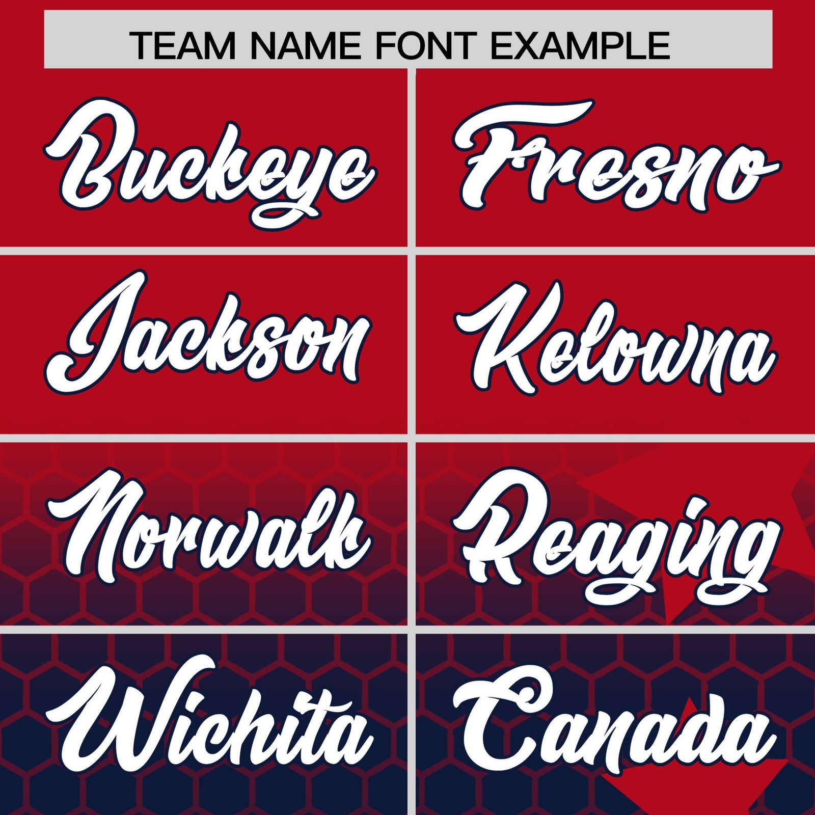 Custom Red Navy White Rising Stars Series Gradient Fashion Baseball Jersey| KXKSHOP