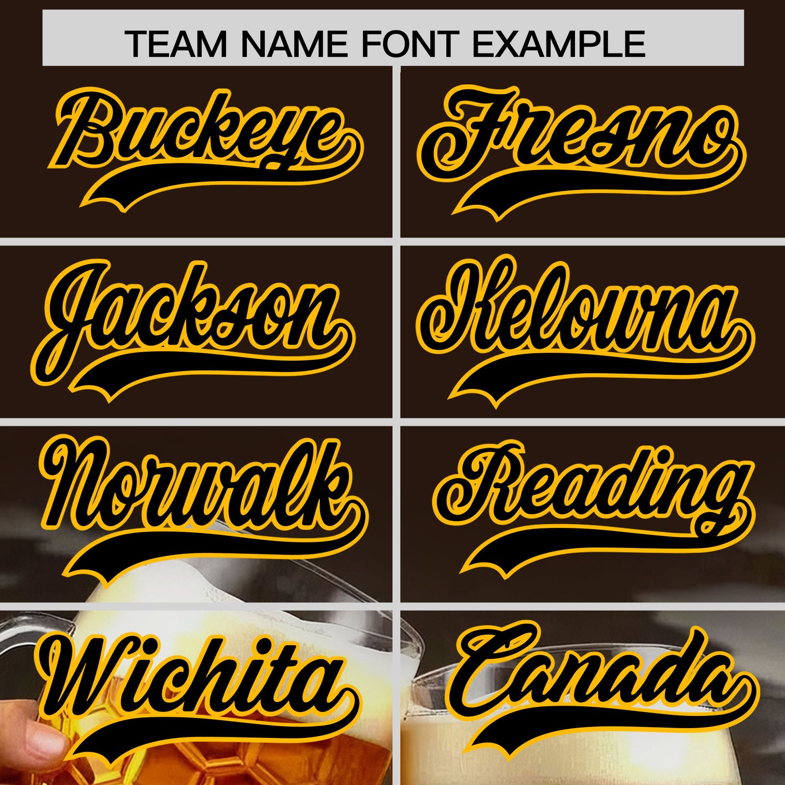 Custom Brown Personalized Team Shirts for Parties & Training | KXKSHOP