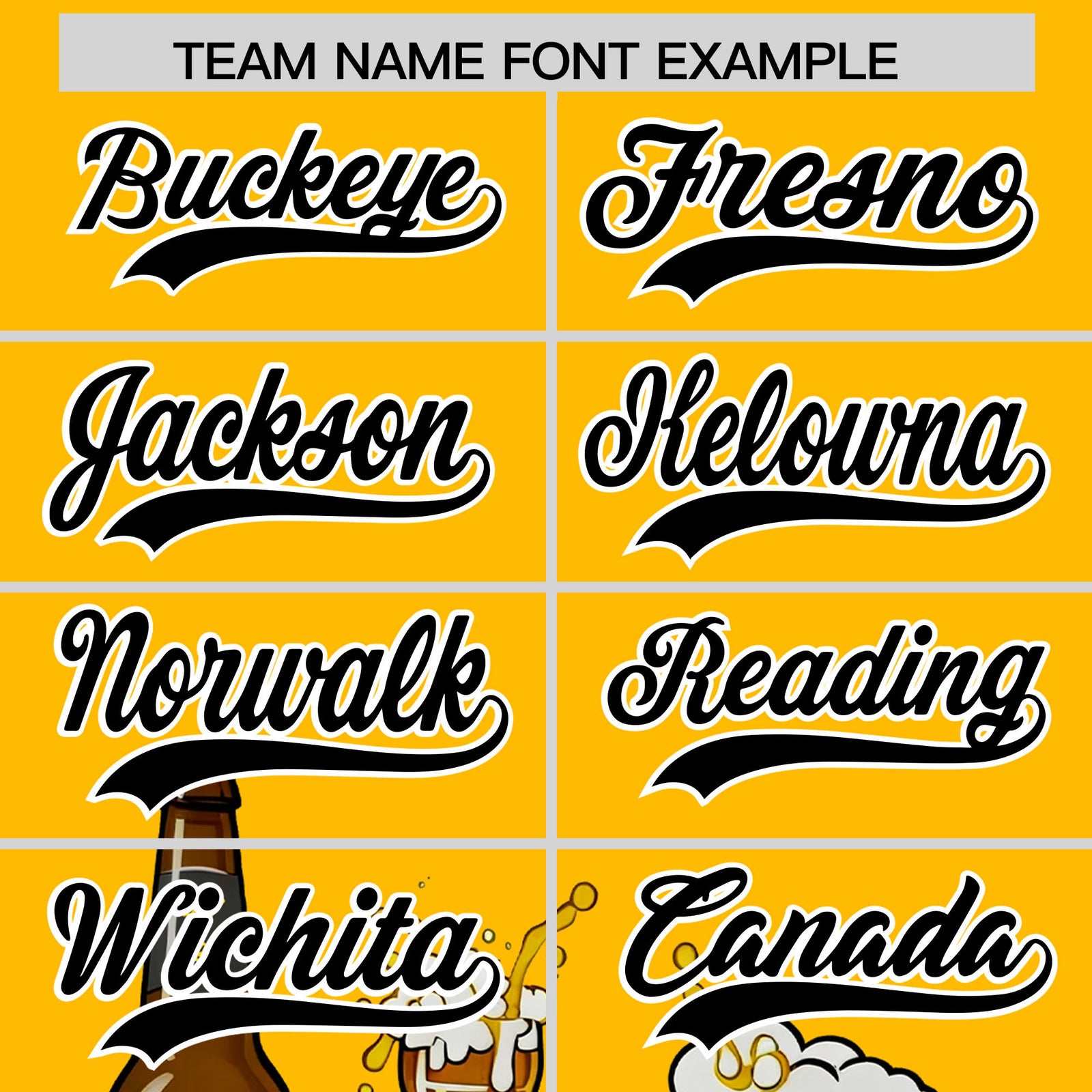 Custom Yellow Personalized Team Shirts for Parties & Training | KXKSHOP