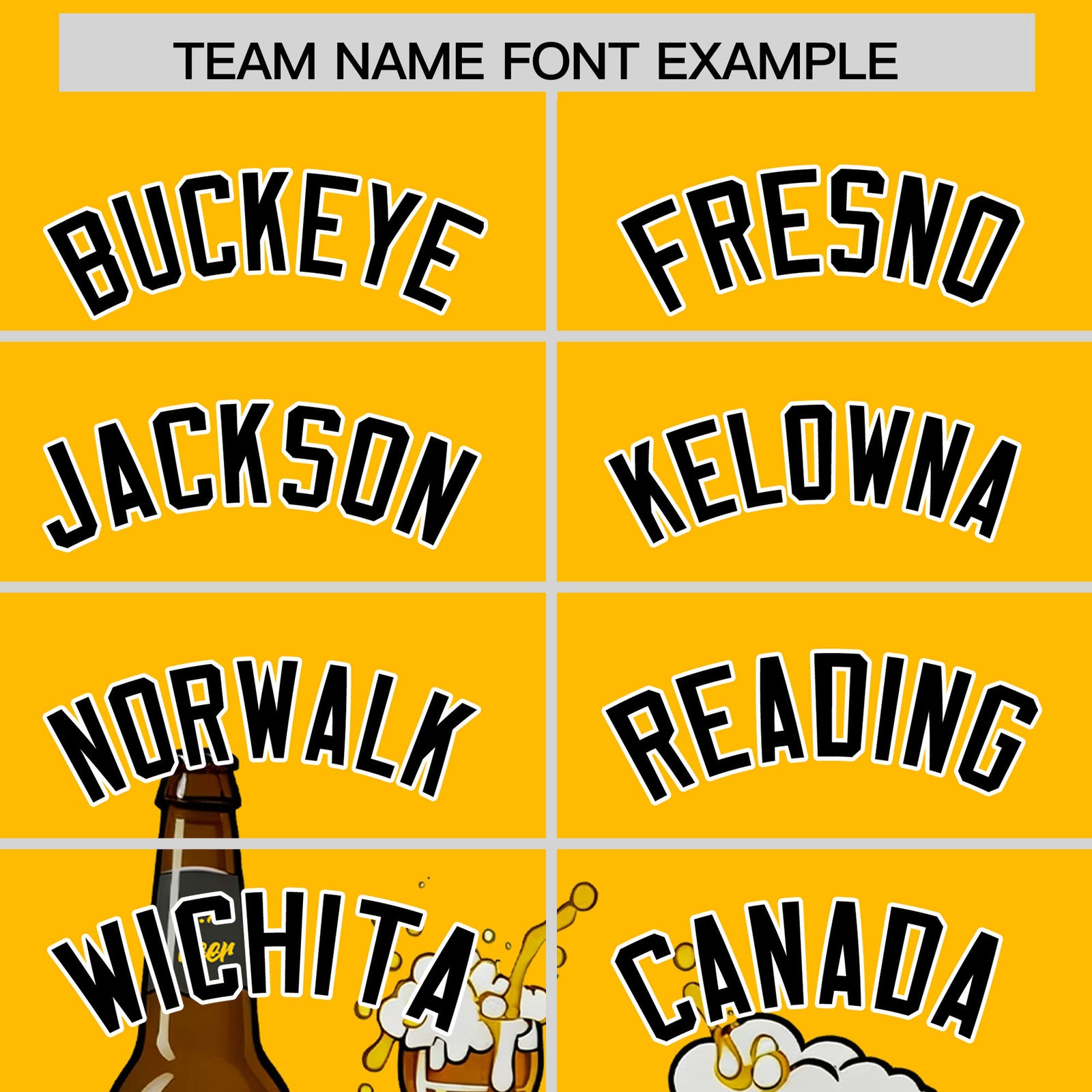 Custom Yellow Personalized Team Shirts for Parties & Training | KXKSHOP