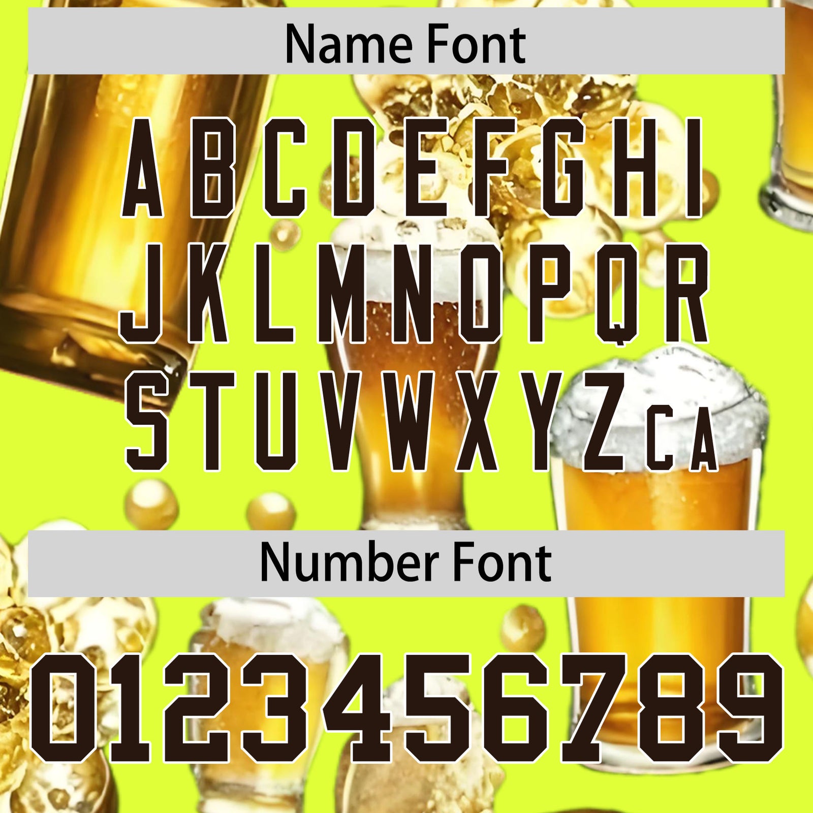 Custom Fluorescent Green Personalized Team Shirts for Parties & Training | KXKSHOP