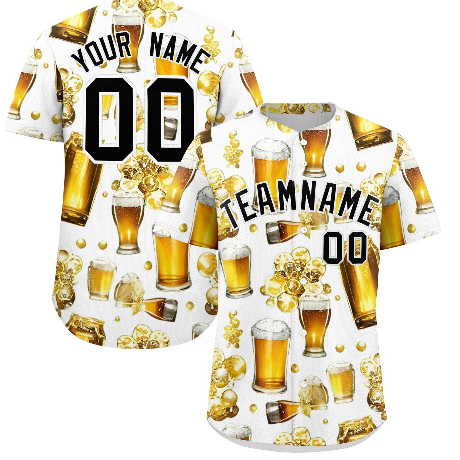 Custom White Personalized Team Shirts for Parties & Training | KXKSHOP