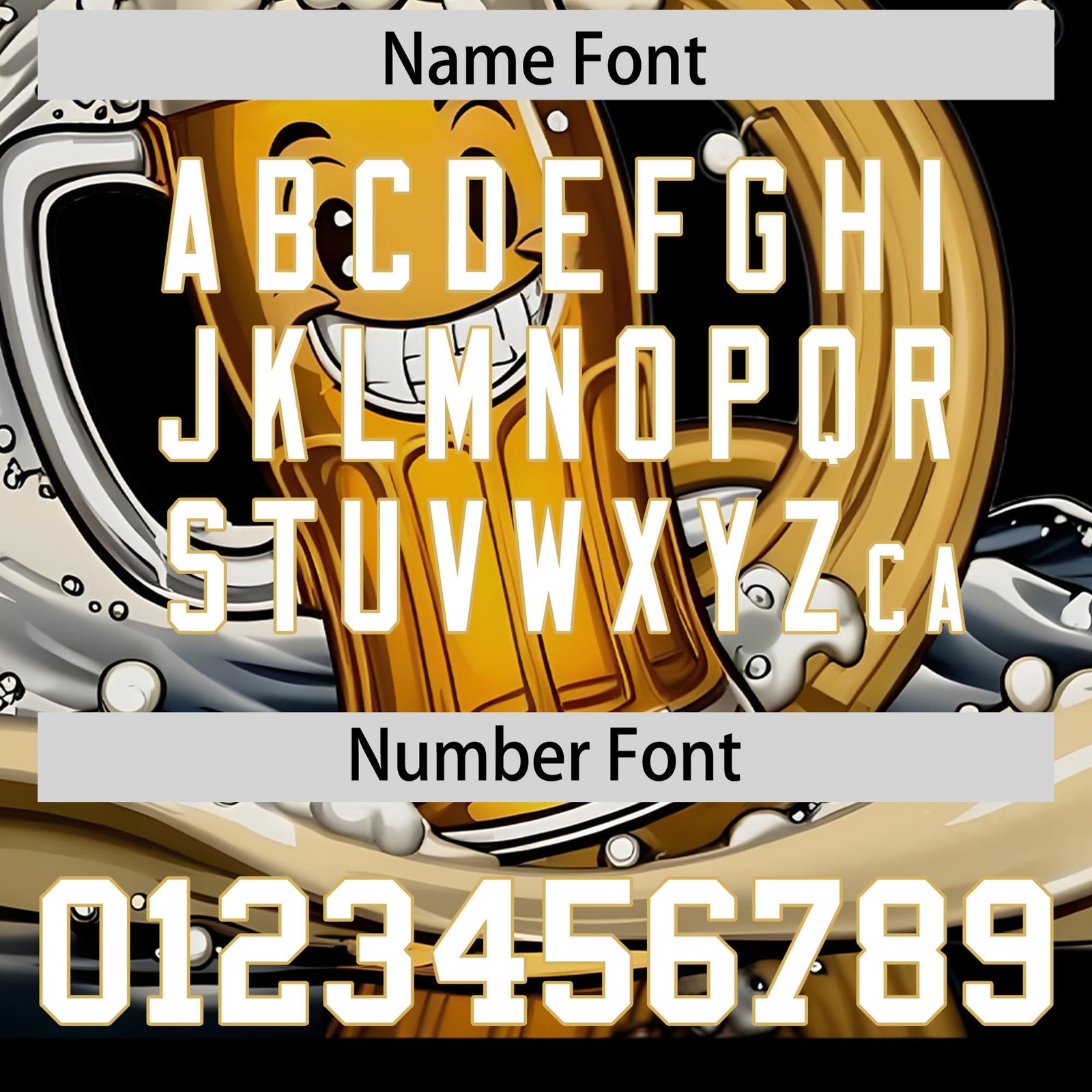 Custom Old Gold Personalized Team Shirts for Parties & Training | KXKSHOP