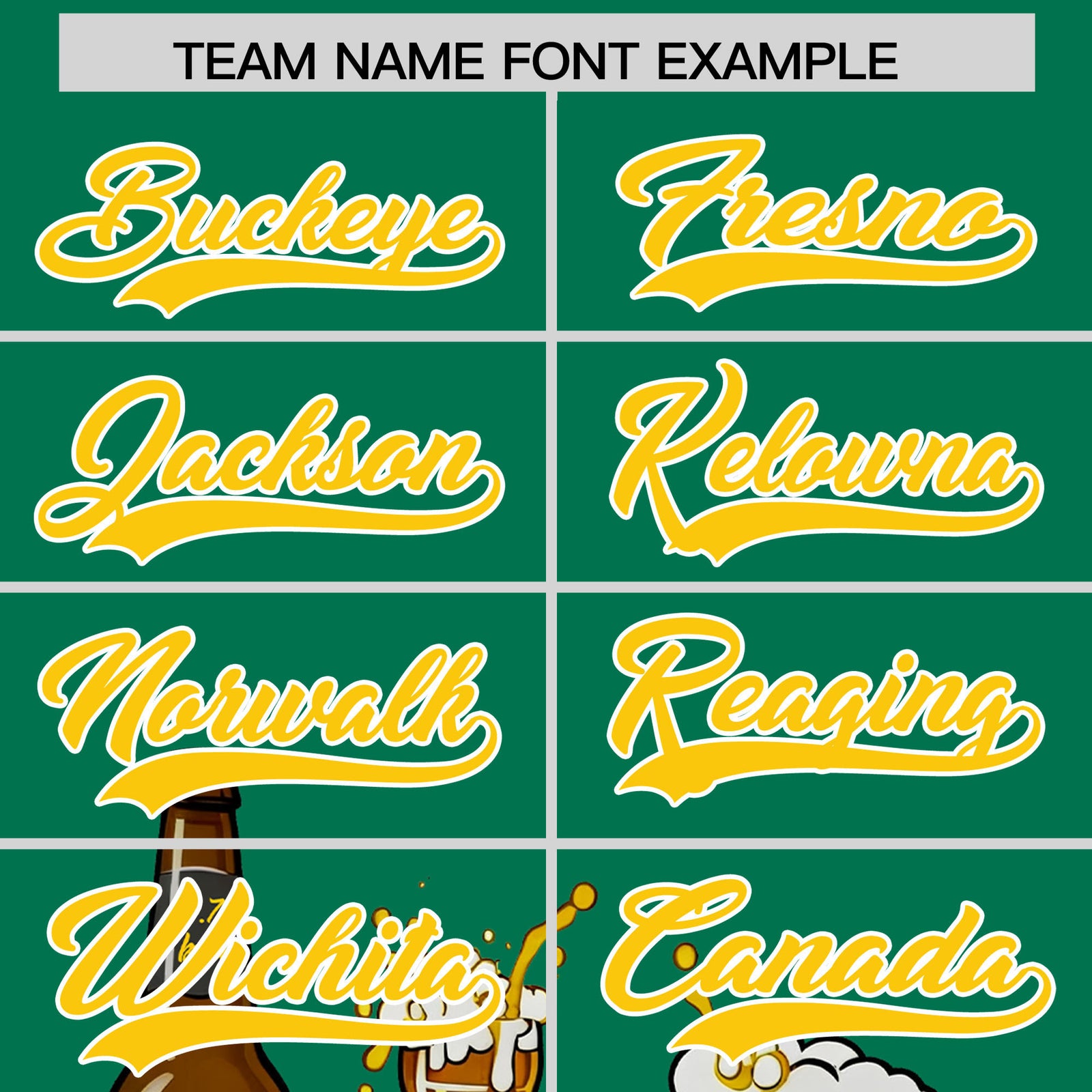 Custom Kelly Green Personalized Team Shirts for Parties & Training | KXKSHOP