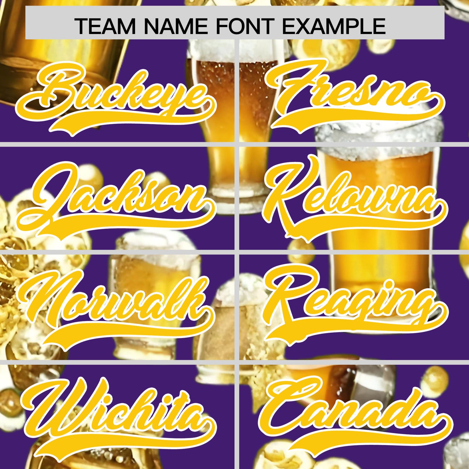 Custom Purple Personalized Team Shirts for Parties & Training | KXKSHOP