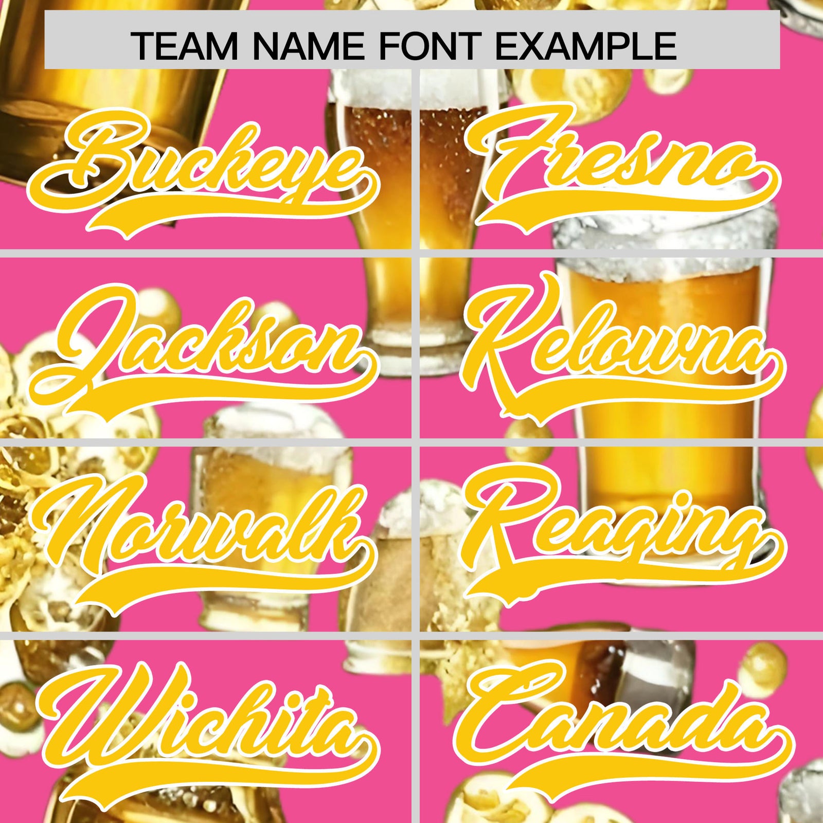 Custom Pink Personalized Team Shirts for Parties & Training | KXKSHOP